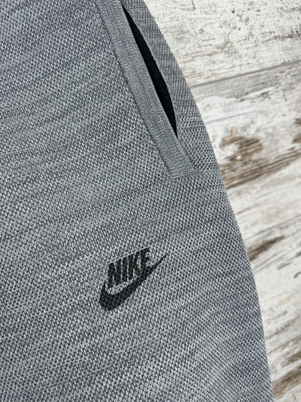 Nike × Vintage Mens Vintage Nike Tech fleece knit Libero joggers sweatpants Size US 30 / EU 46 - 4 Thumbnail