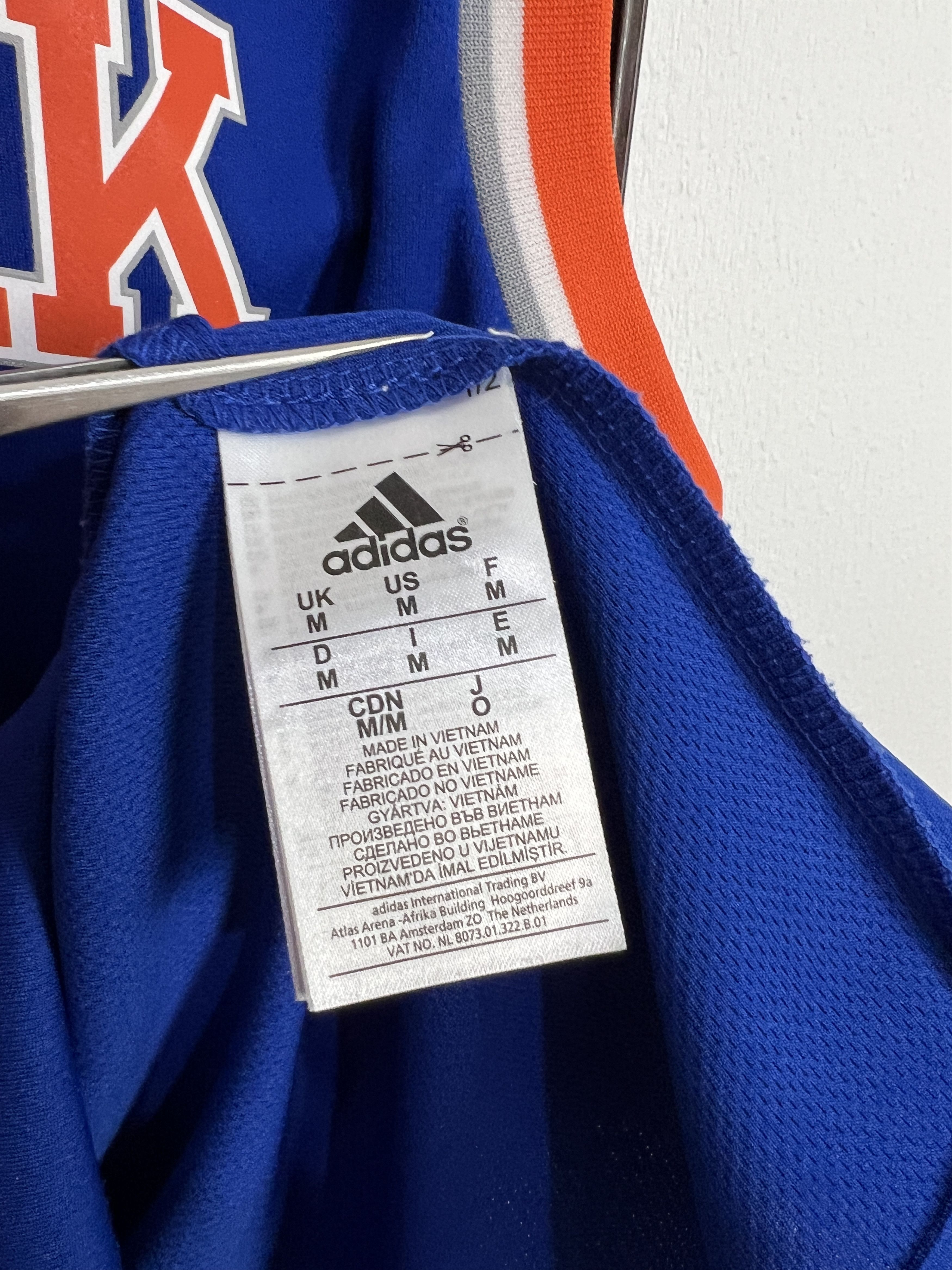 Adidas Vintage New York Knicks #7 Anthony NBA Jersey Shirt Rare Size US M / EU 48-50 / 2 - 6 Thumbnail