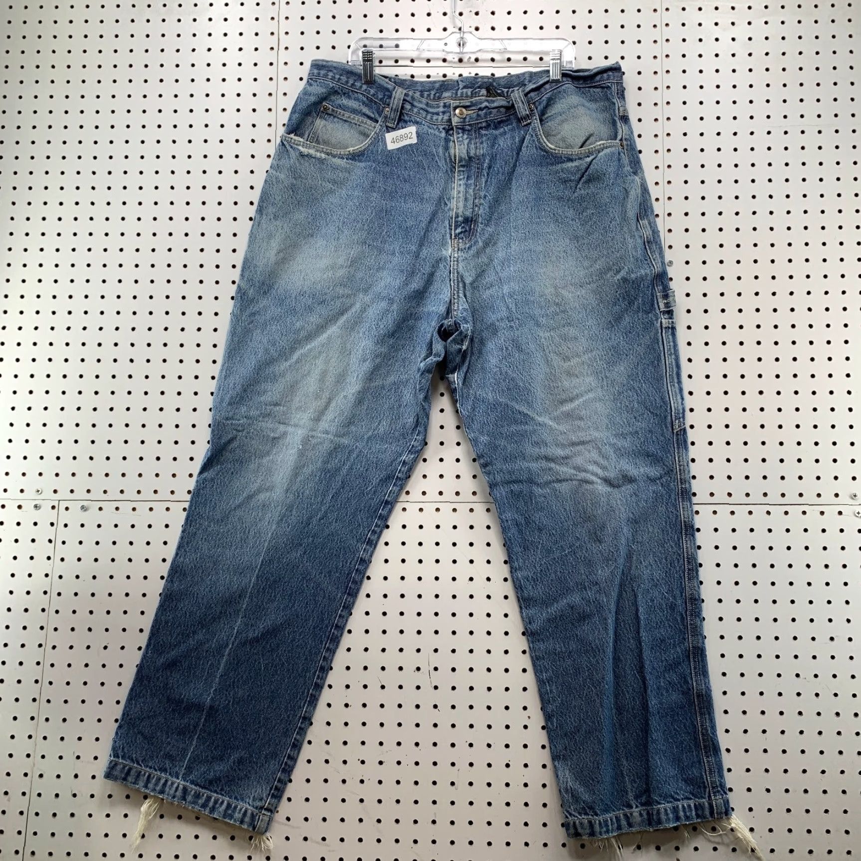 Rocawear VINTAGE Rocawear Baggy Jeans Mens 42x34 Distressed Hip Hop Style Wide Leg Jeans Size US 42 / EU 58 - 2 Thumbnail