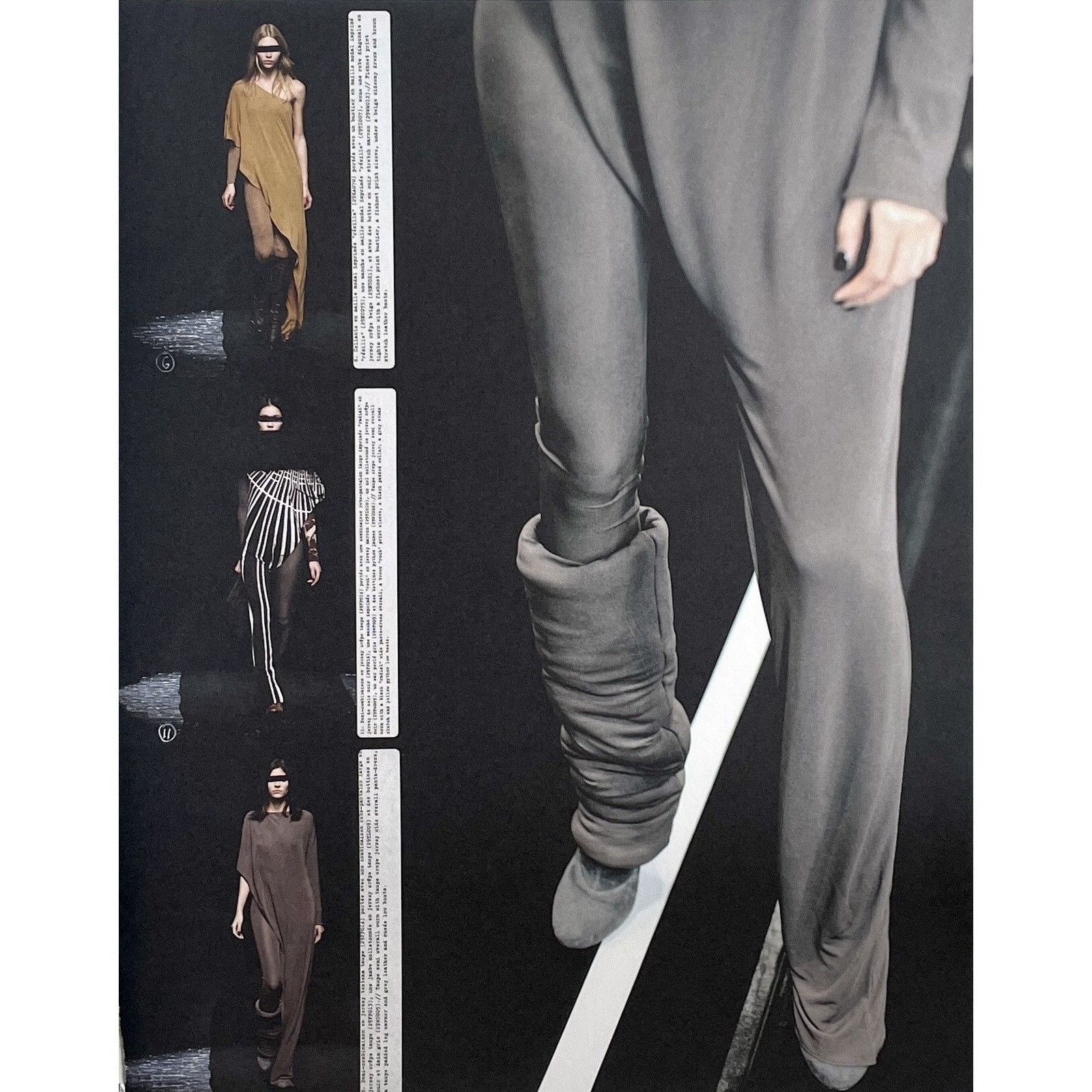 Japanese Brand × Maison Margiela × Vintage Maison Martin Margiela archive photo 9x12 framed poster Size ONE SIZE - 2 Thumbnail