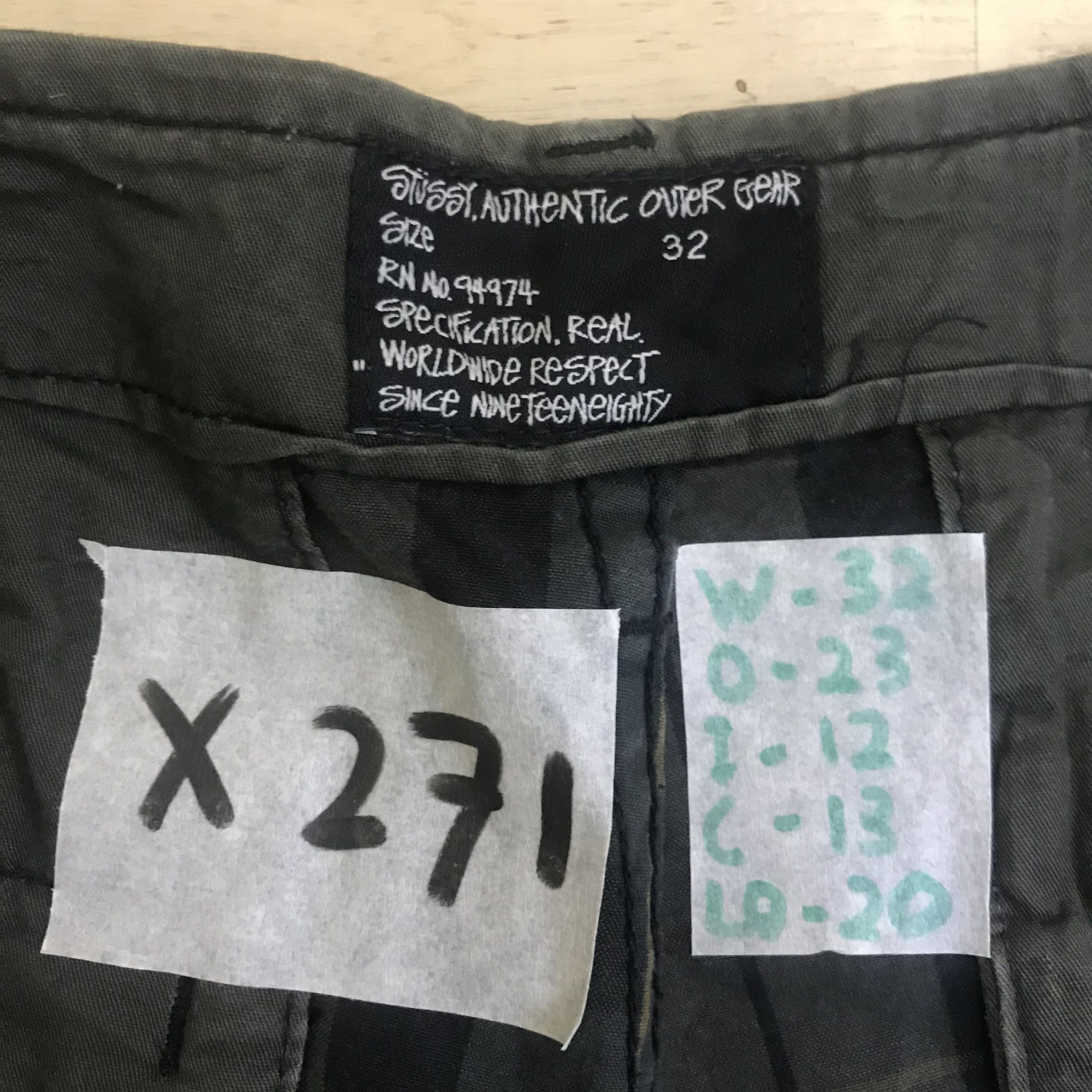 Stussy × Vintage X271 VTG STUSSY TARTAN CARGO SHORTPANTS SKATEBOARD Size US 32 / EU 48 - 7 Thumbnail