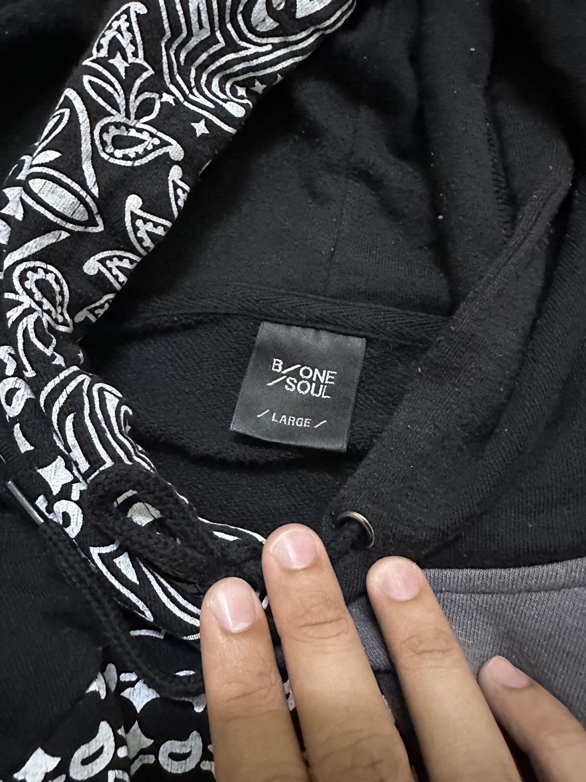 GOA Bone Soul Patchwork Pullover Hoodie Goa Lgb Kapital Y2K Size US L / EU 52-54 / 3 - 9 Thumbnail