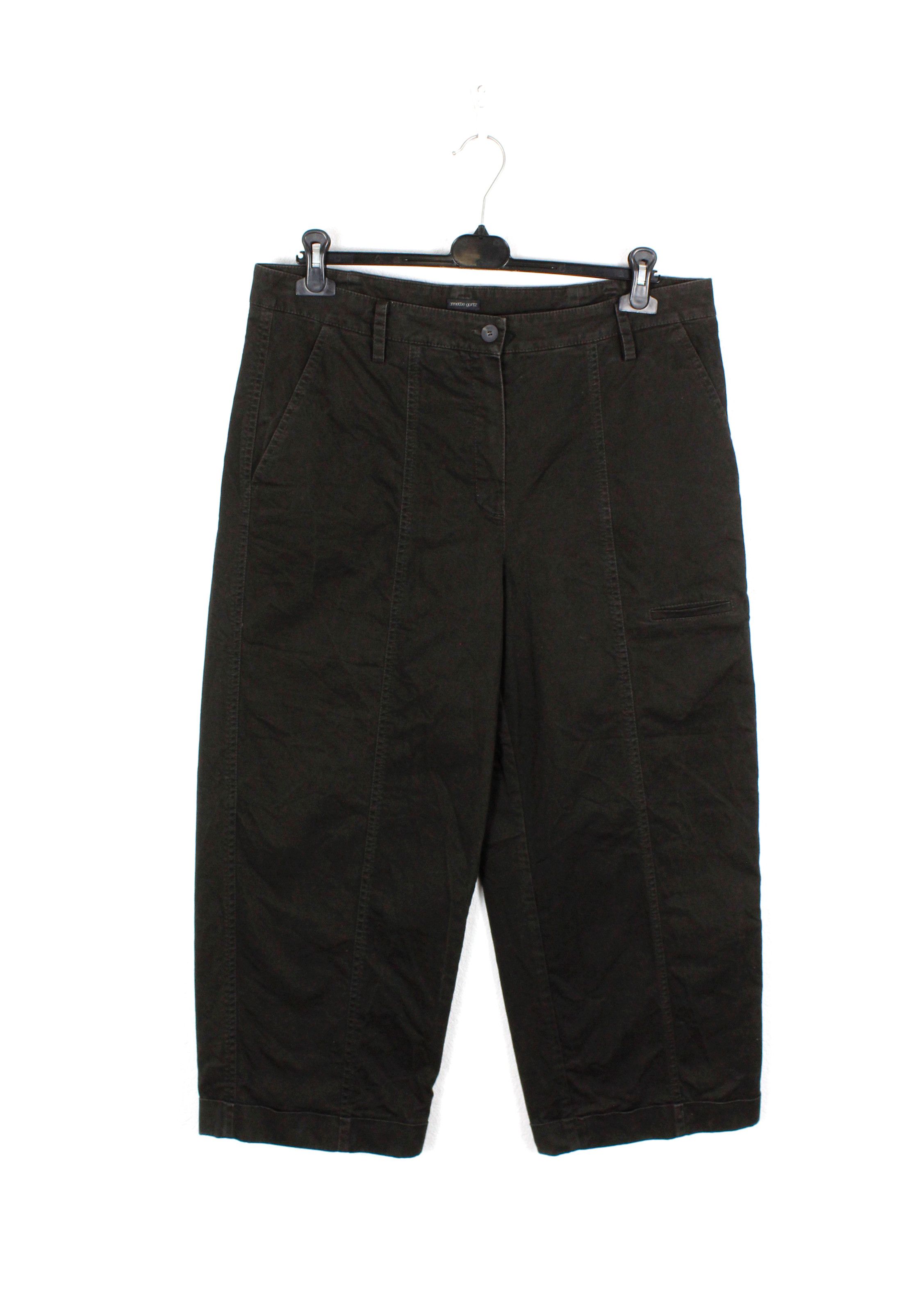 Annette Gortz Annette Gortz Avant Garde Crop Short Pants Fits XXL Size 33" - 1 Thumbnail