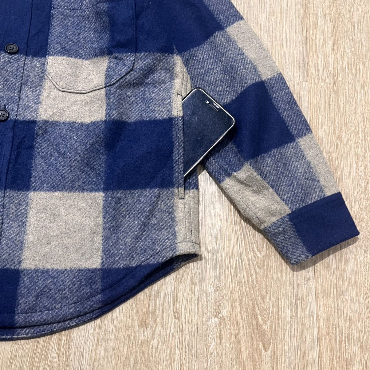 Uniqlo Uniqlo Wool Flannel Shirt Jacket Size US M / EU 48-50 / 2 - 5 Thumbnail