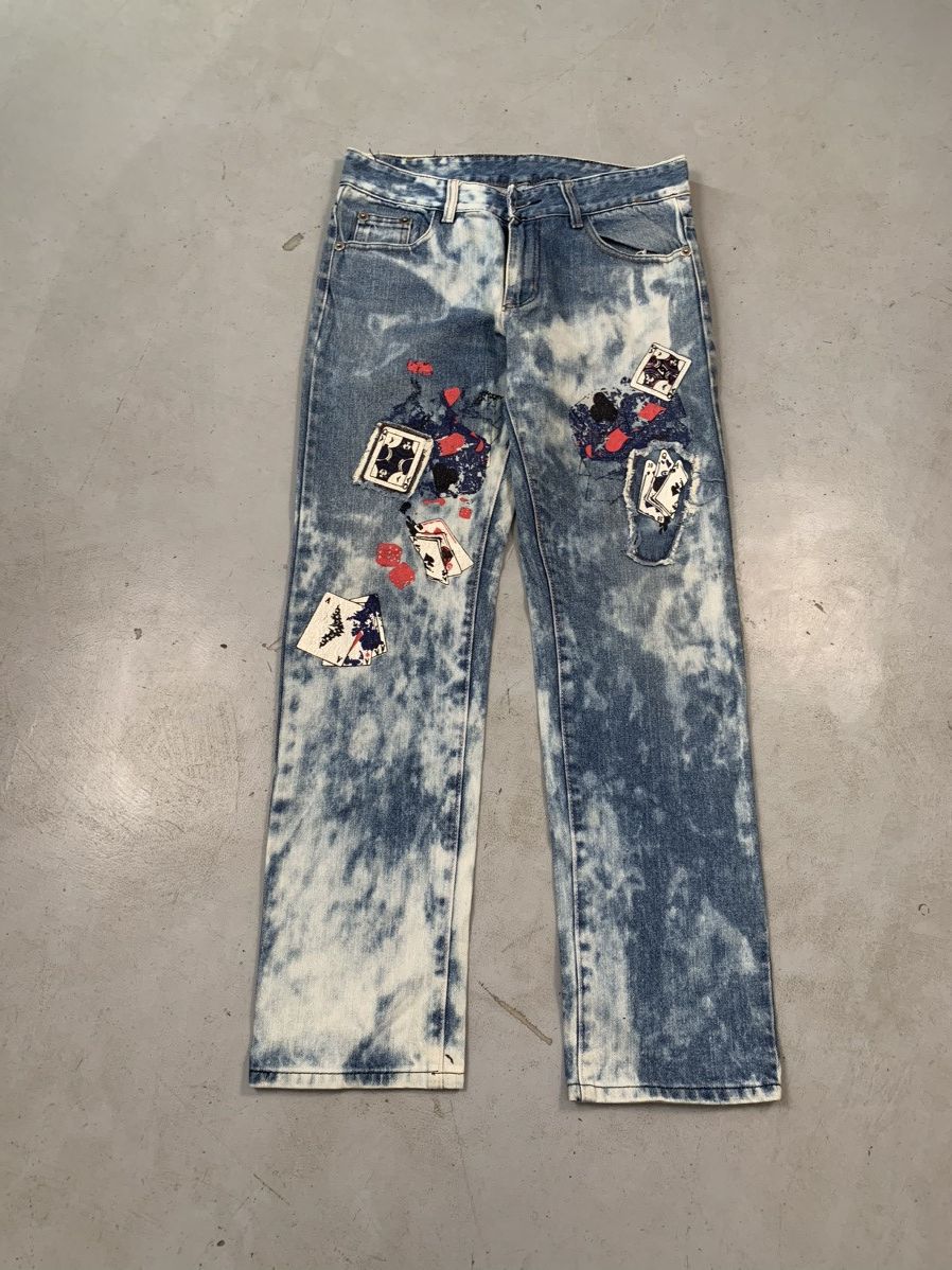 Southpole Vintage y2k straight printed denim Size US 34 / EU 50 - 1 Thumbnail