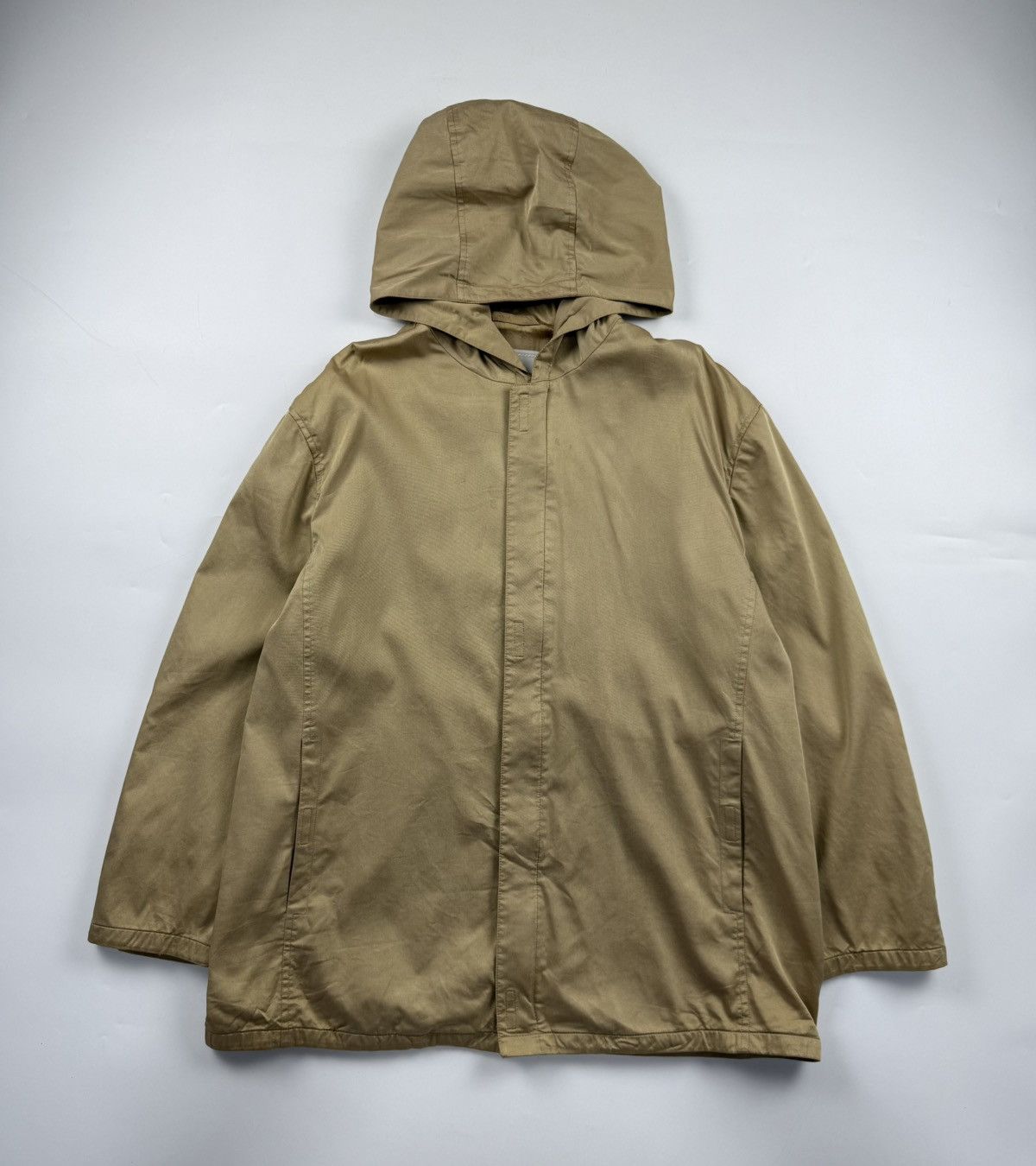 Prada Prada S/S’98 Oversized Hooded Zip Up Jacket Size US M / EU 48-50 / 2 - 2 Thumbnail