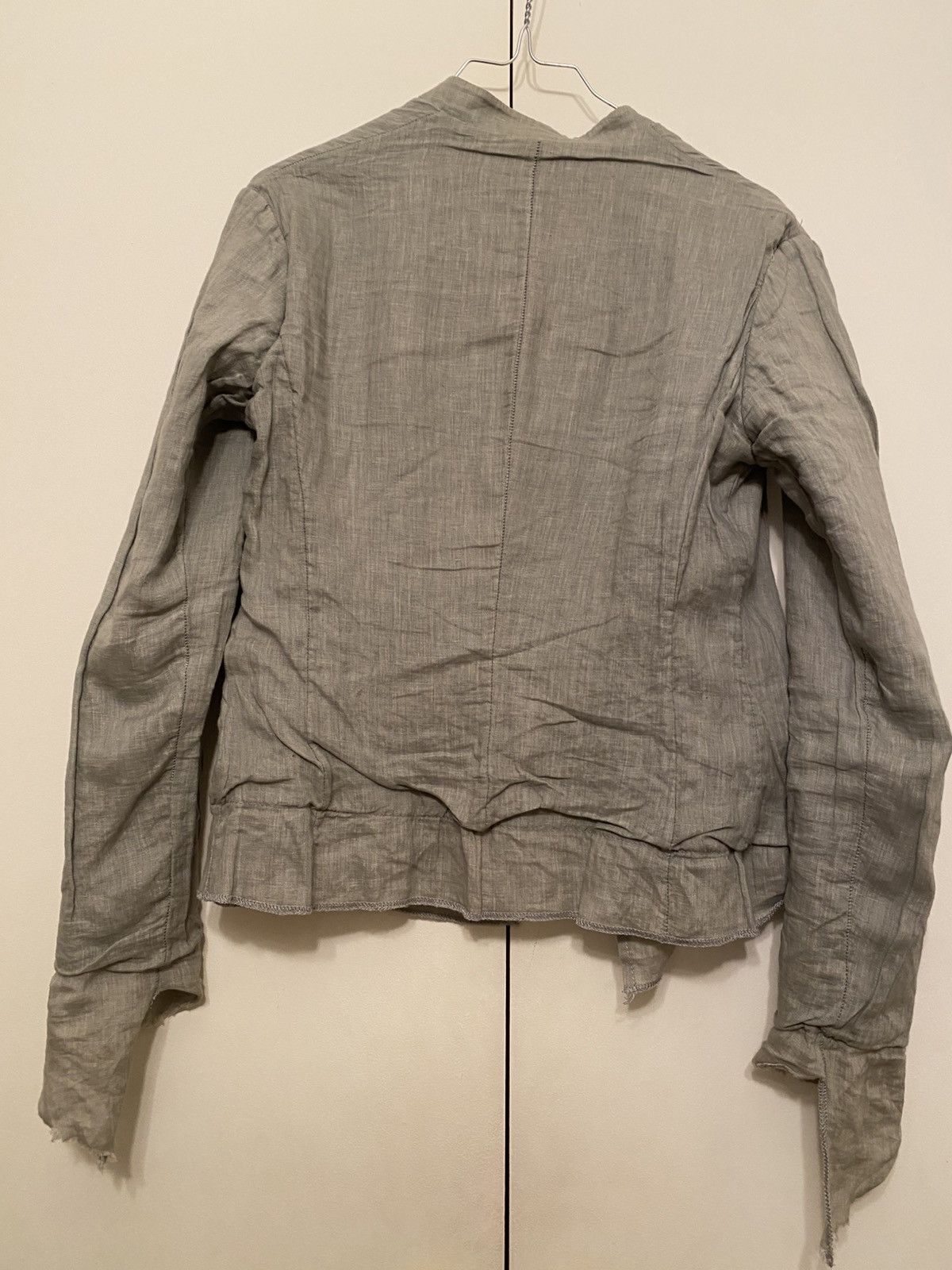 Isaac Sellam Experience Isaac Sellam Experience jacket in lambskin and linen Size S / US 4 / IT 40 - 4 Thumbnail