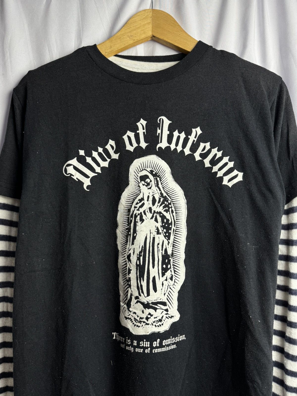 Beauty Beast × Hysteric Glamour × Japanese Brand Double Layers Skulls Oblo 10f1 Long Sleeve Size US M / EU 48-50 / 2 - 3 Thumbnail