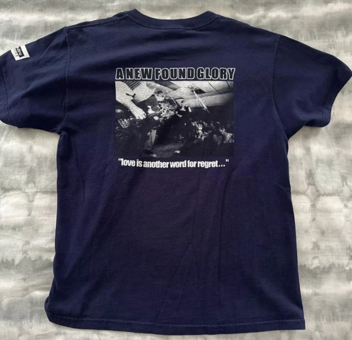 Fruit Of The Loom New Found Glory blue t shirt pop punk sum 41 blink 182 Size US M / EU 48-50 / 2 - 4 Thumbnail