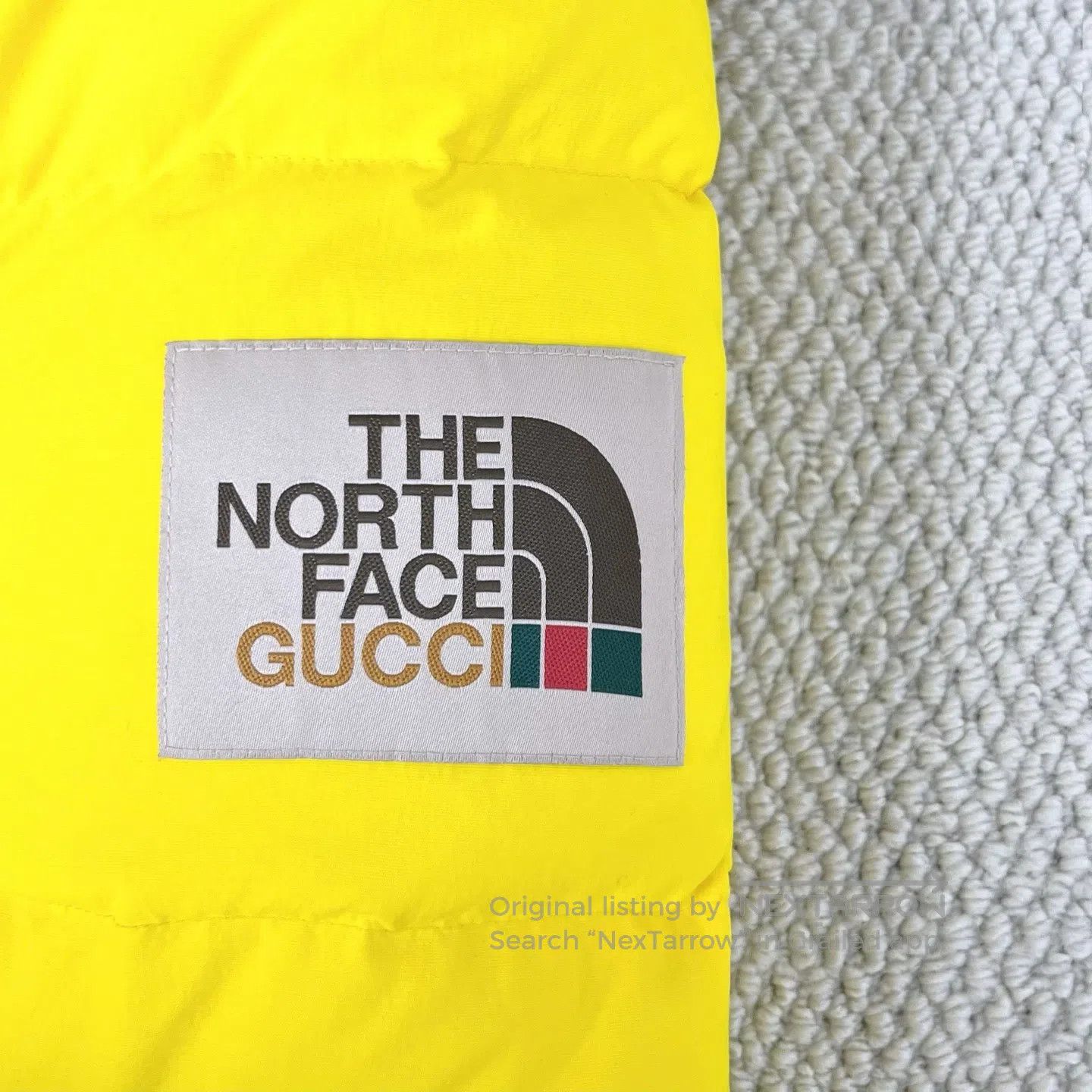 Gucci Guicci Yellow Collaboration Down Jacket| Size S / US 4 / IT 40 - 5 Thumbnail
