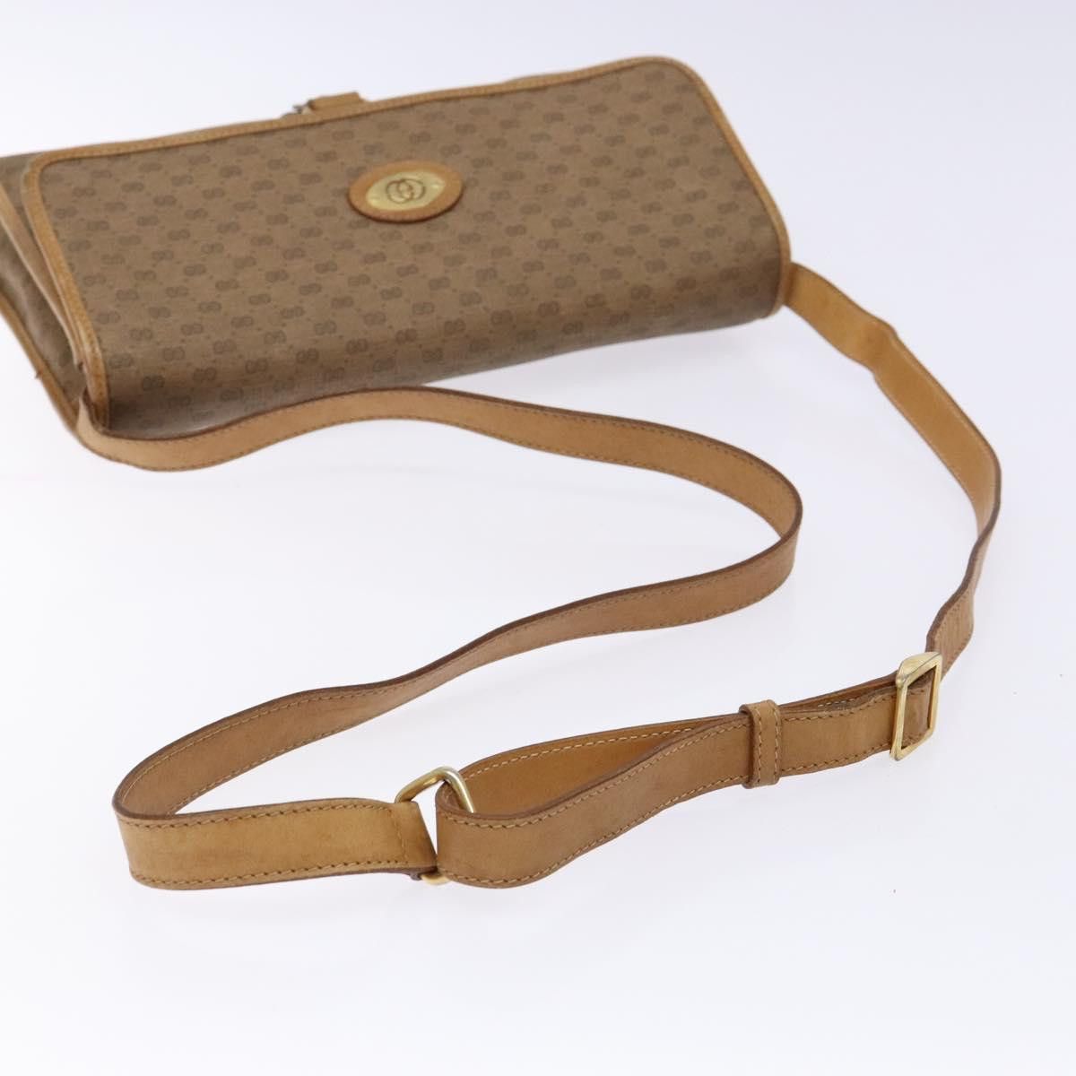Gucci GUCCI Micro GG Supreme Shoulder Bag Pvc Beige Gold Size ONE SIZE - 7 Thumbnail