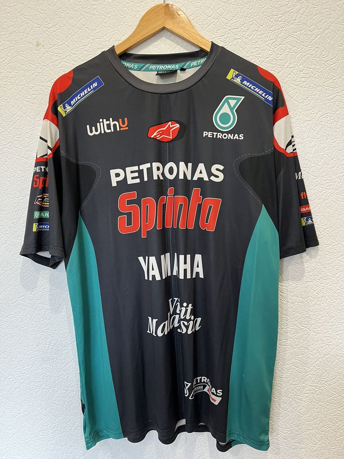 Vintage Vintage Petronas Michelin Racing T Shirt Size US XL / EU 56 / 4 - 1 Thumbnail