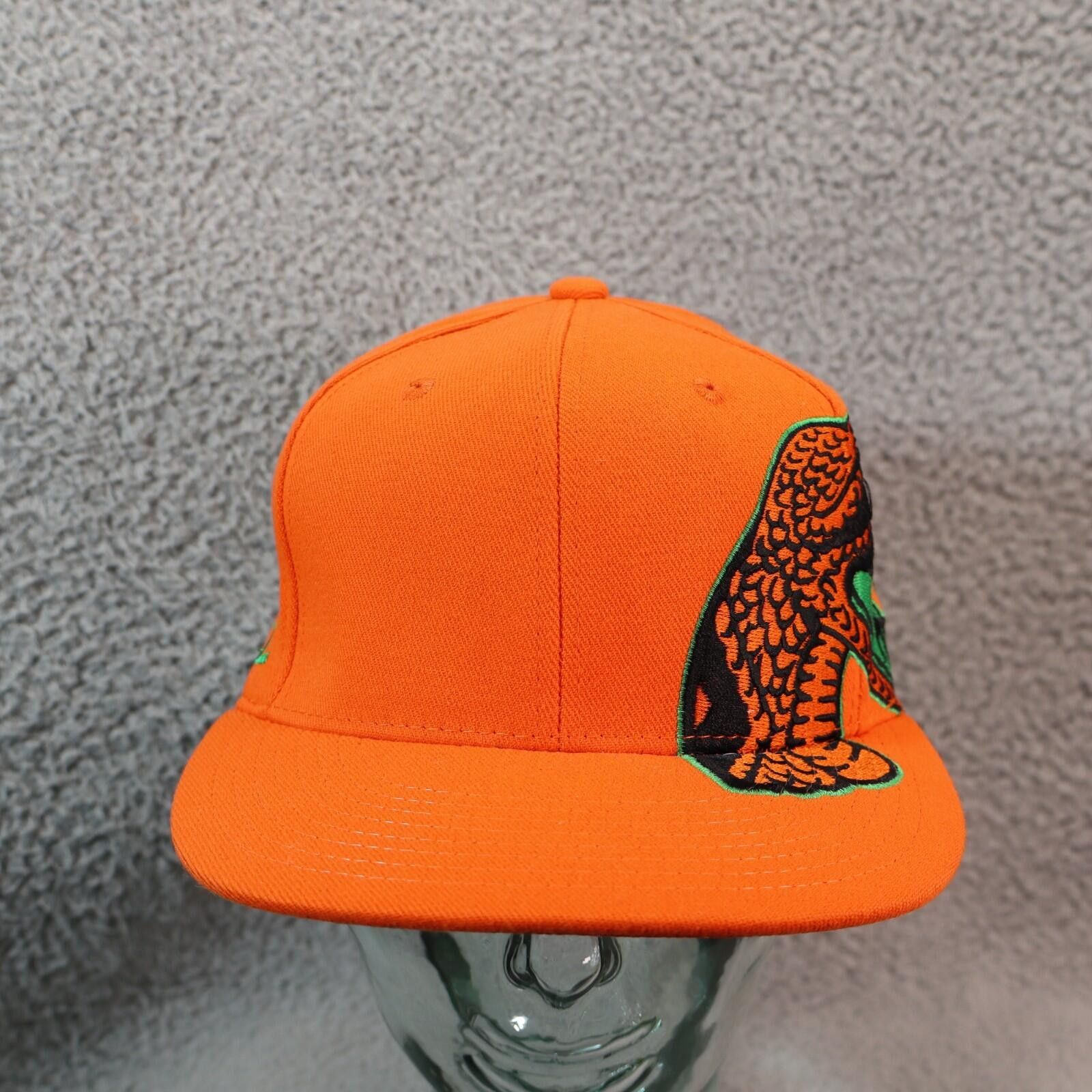 Zephyr Vtg Florida A&M University Hat Cap Snapback M/L Rattler Rare Size ONE SIZE - 3 Thumbnail