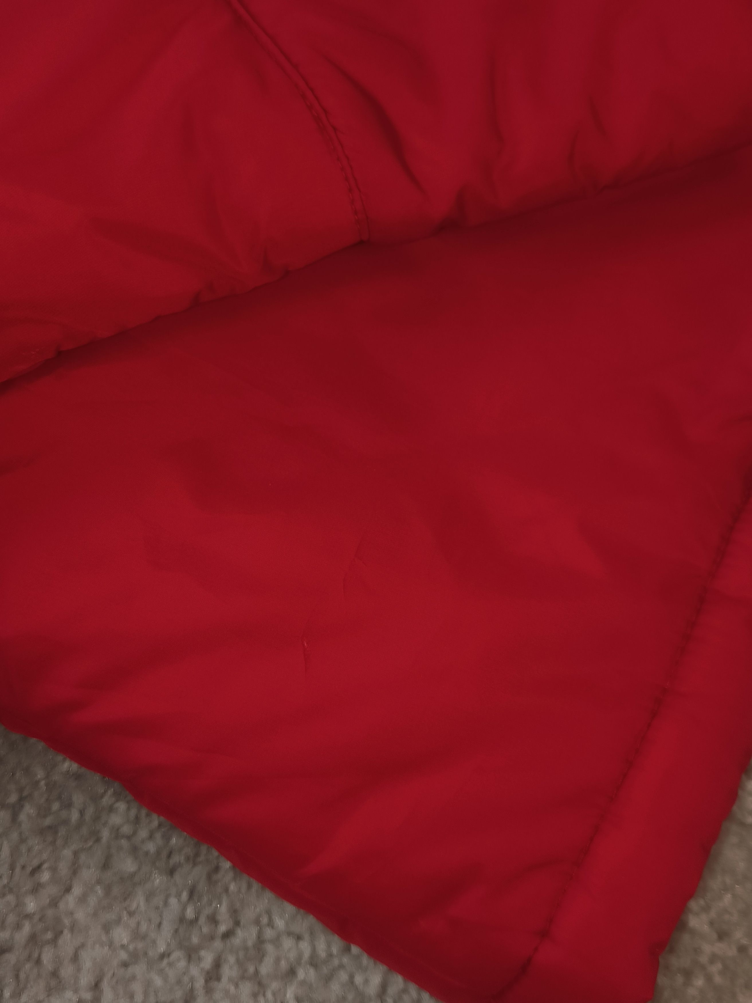 Adidas Adidas Red Women's Tracksuit Top Colourblock Puffer Jacket Size M / US 6-8 / IT 42-44 - 5 Thumbnail