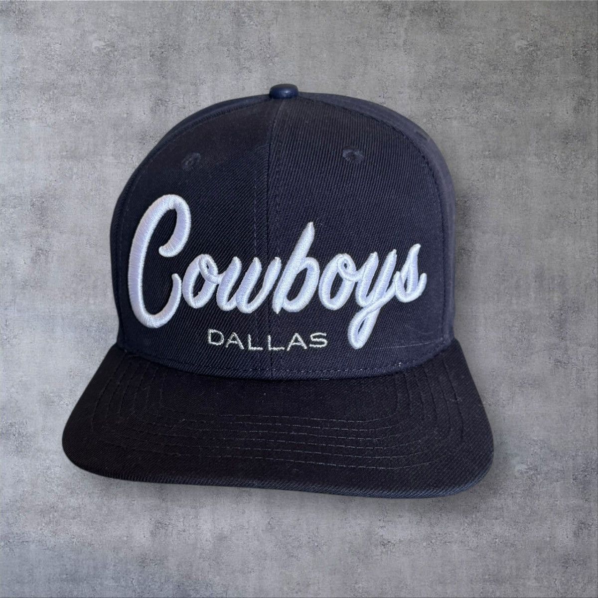 NFL Vintage Super Bowl XXVII Dallas Cowboys Snapback Navy Blue Size ONE SIZE - 4 Thumbnail