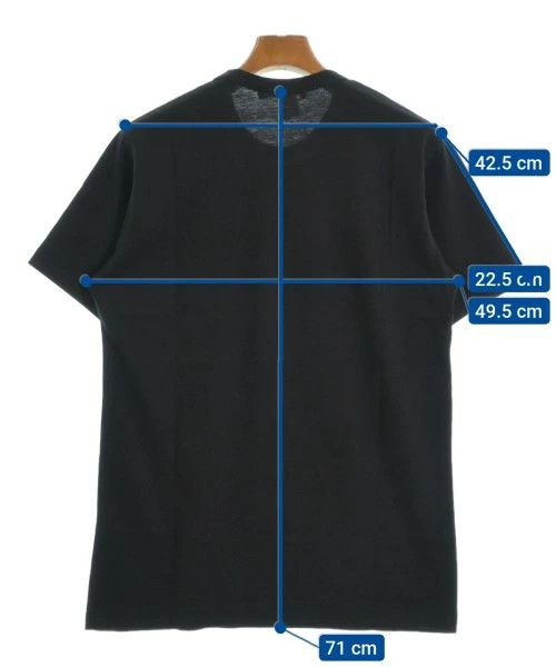 Comme des Garcons SHIRT T-Shirts cut and sewn logo print short sleeve Black Size US L / EU 52-54 / 3 - 3 Thumbnail