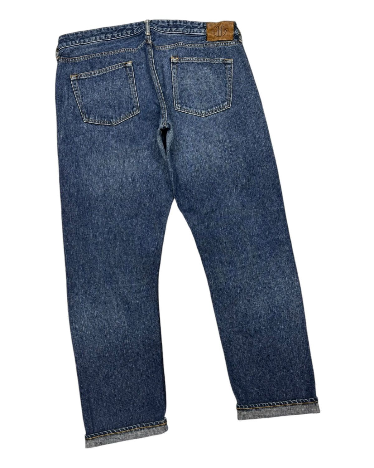 Japan Blue 🔥JAPAN BLUE SELVEDGE DENIM JEANS INDIGO Size US 35 - 8 Thumbnail