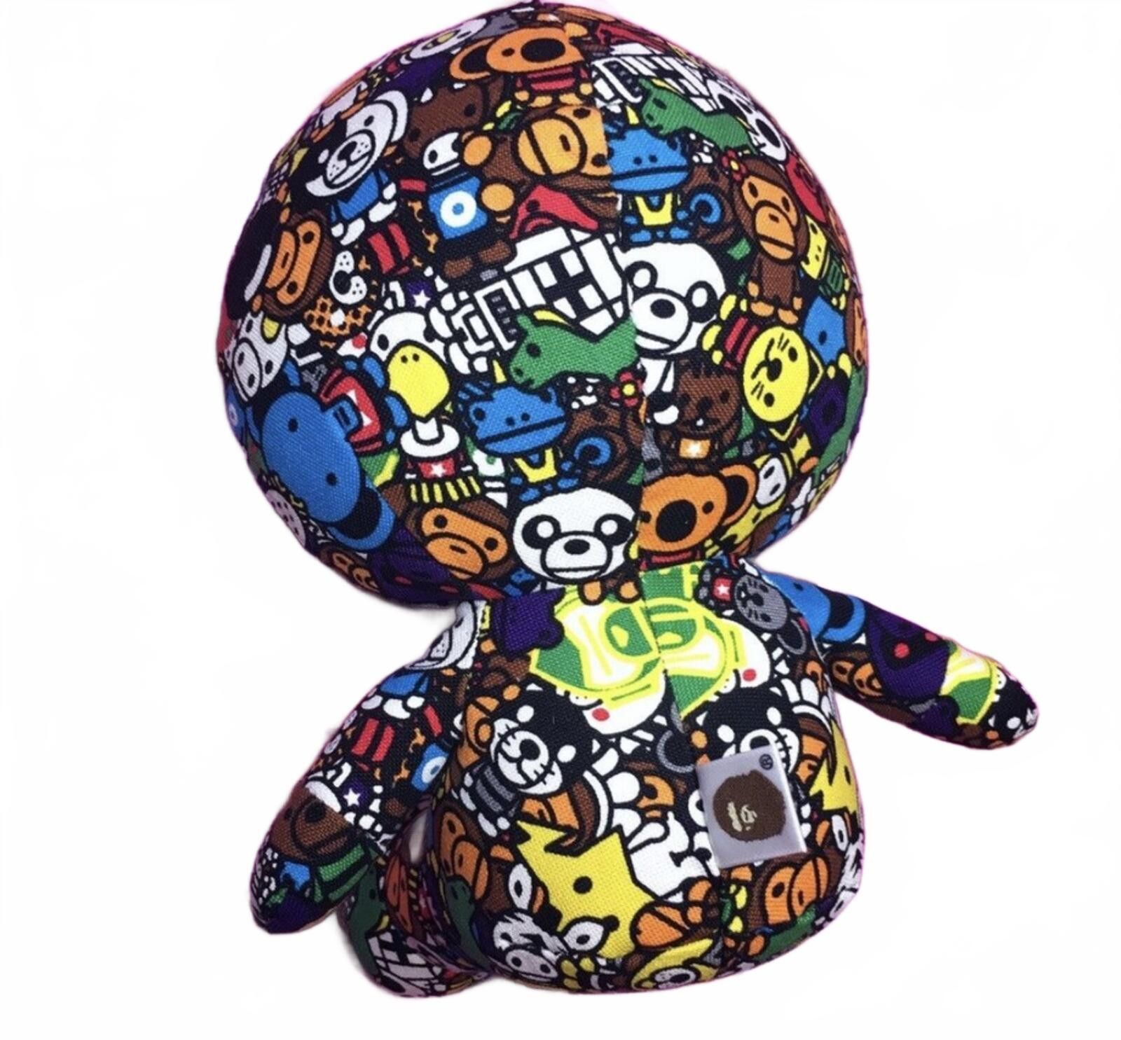 Bape BAPE x Baby Milo & Friends Safari Print Plush 35cm Size ONE SIZE - 3 Thumbnail