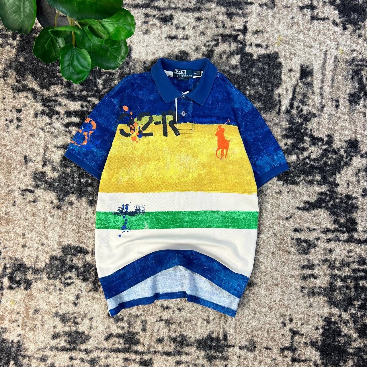 Polo Ralph Lauren Polo Ralph Lauren Luxury Big Logo Rugby Polo T-Shirt Size US L / EU 52-54 / 3 - 1 Thumbnail