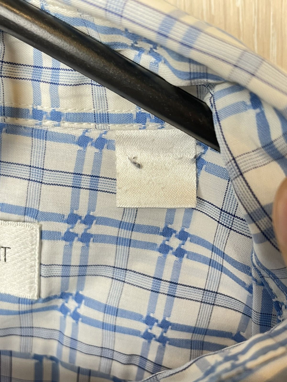 Yves Saint Laurent Vintage YSL Yves Saint Laurent Shirt Button Up Size US L / EU 52-54 / 3 - 10 Thumbnail