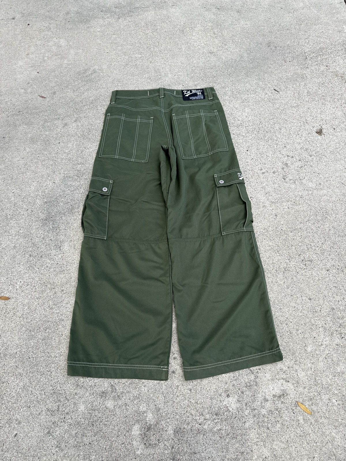 Other kikwear microsuede cargo pants Size US 32 / EU 48 - 4 Thumbnail