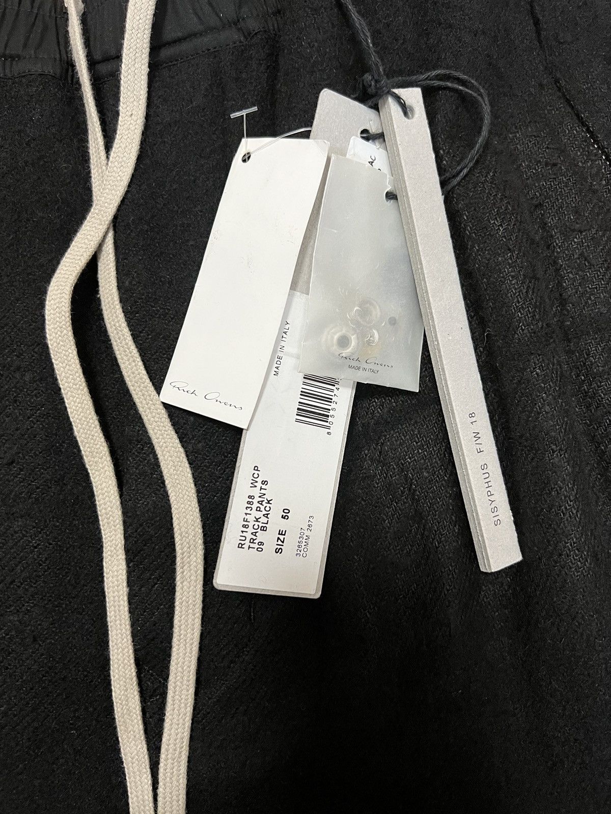 Rick Owens Rick owens FW18 TRACK PANTS Size US 34 / EU 50 - 7 Thumbnail