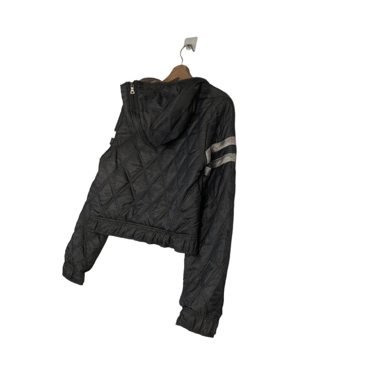Guess 📌CROPPED QUILTED BIKER JACKET GUESS JEANS Size US XS / EU 42 / 0 - 11 Thumbnail