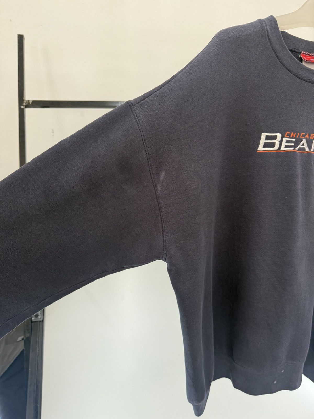 NFL 🔥 Vintage 90's Embroidery NFL Chicago Bears Teams Sweatshirt Size US XL / EU 56 / 4 - 6 Thumbnail