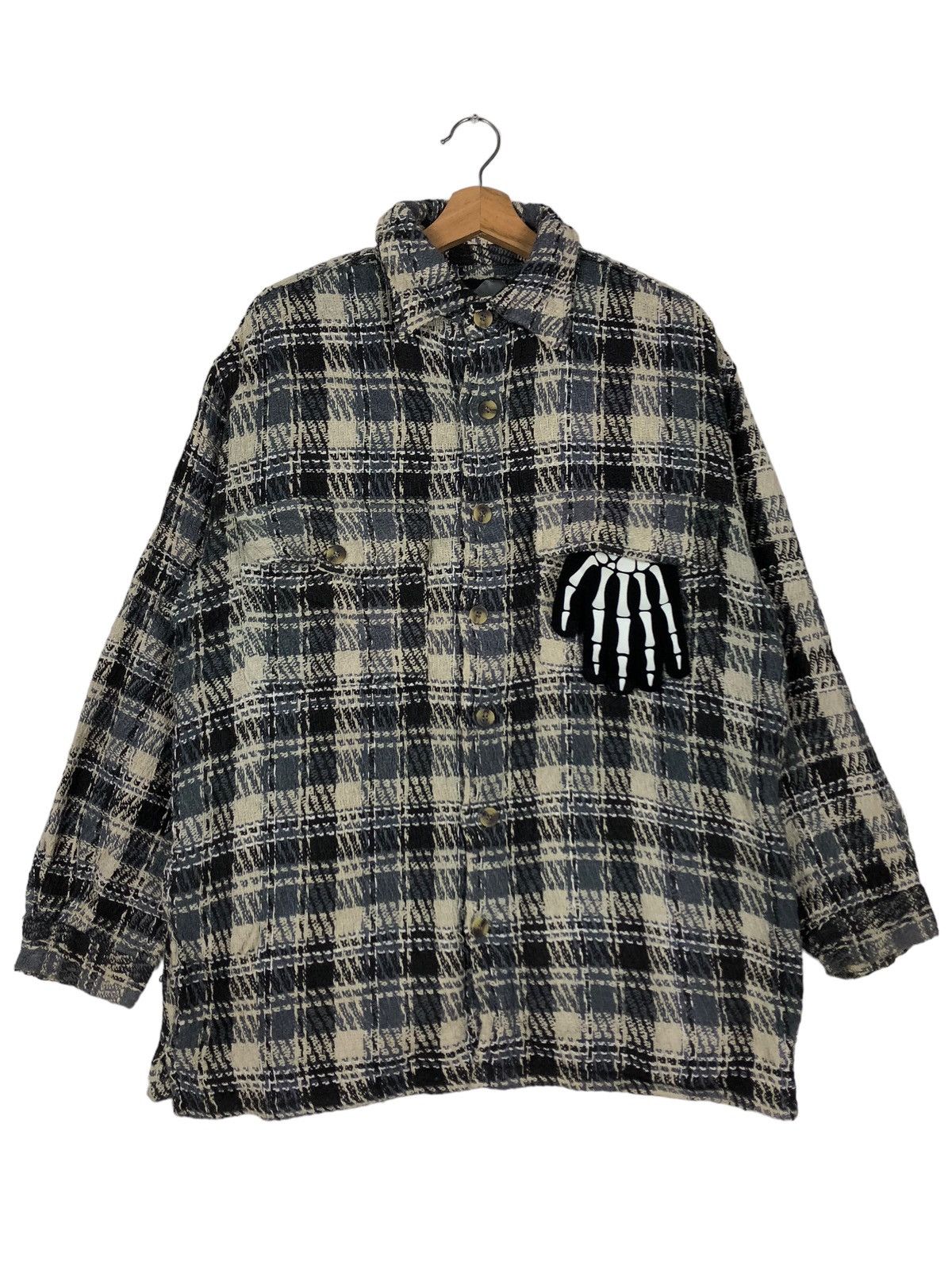 Japanese Brand 🔥90’s Vintage Flannel Jacket Tartan Design Medishaze Japan Size US M / EU 48-50 / 2 - 1 Thumbnail