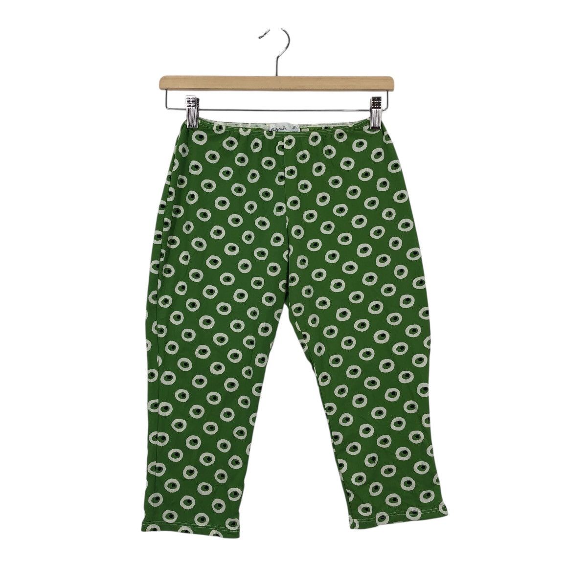 agnes b. Designer AGNES B HOMME PARIS Made in Japan Polkadot Legging Size 34" / US 12 / IT 48 - 1 Thumbnail