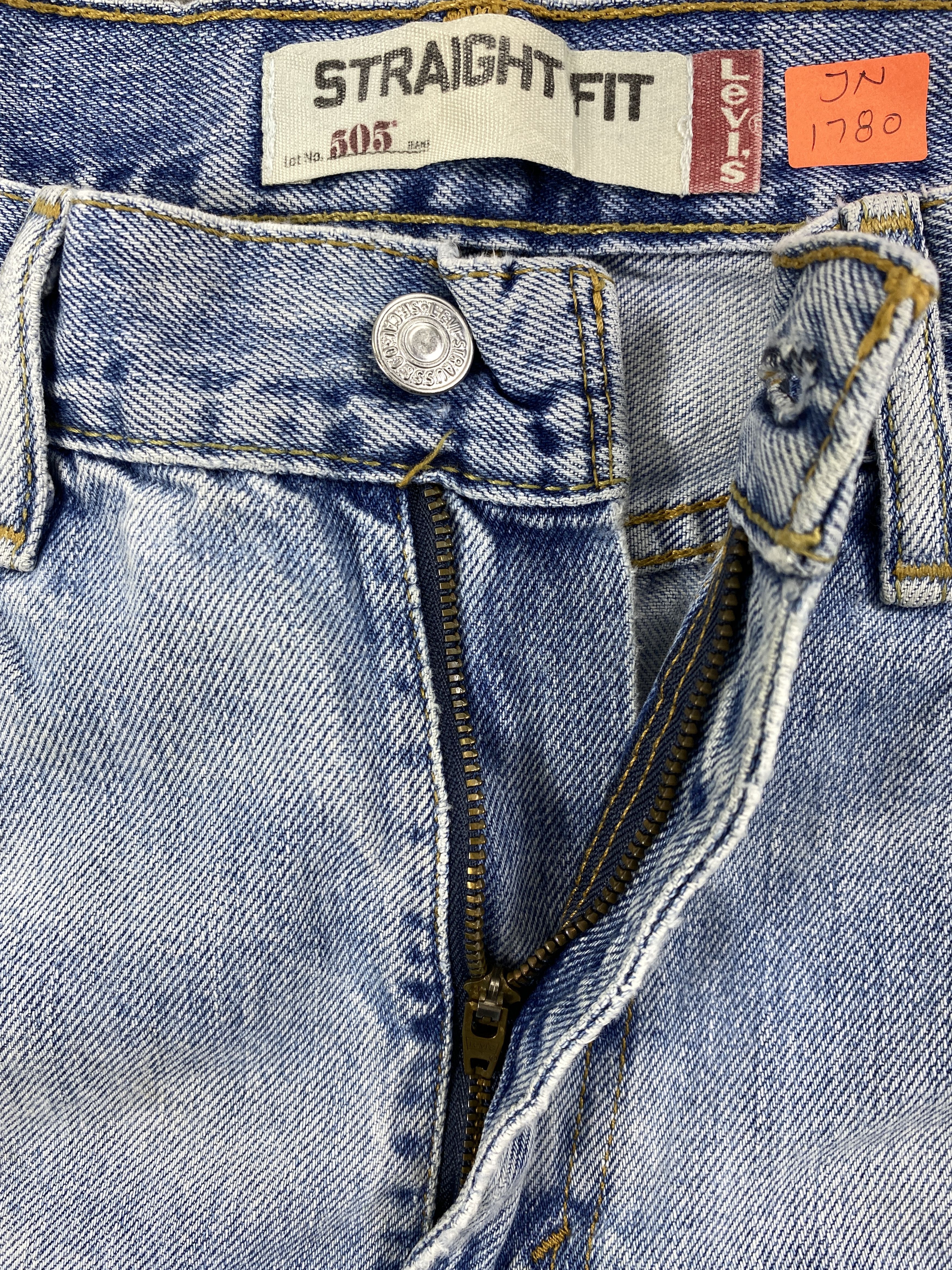Levi's Mid Blue Vintage Levi's 505 34x26.5 Denim -JN1780 Size US 34 / EU 50 - 6 Thumbnail