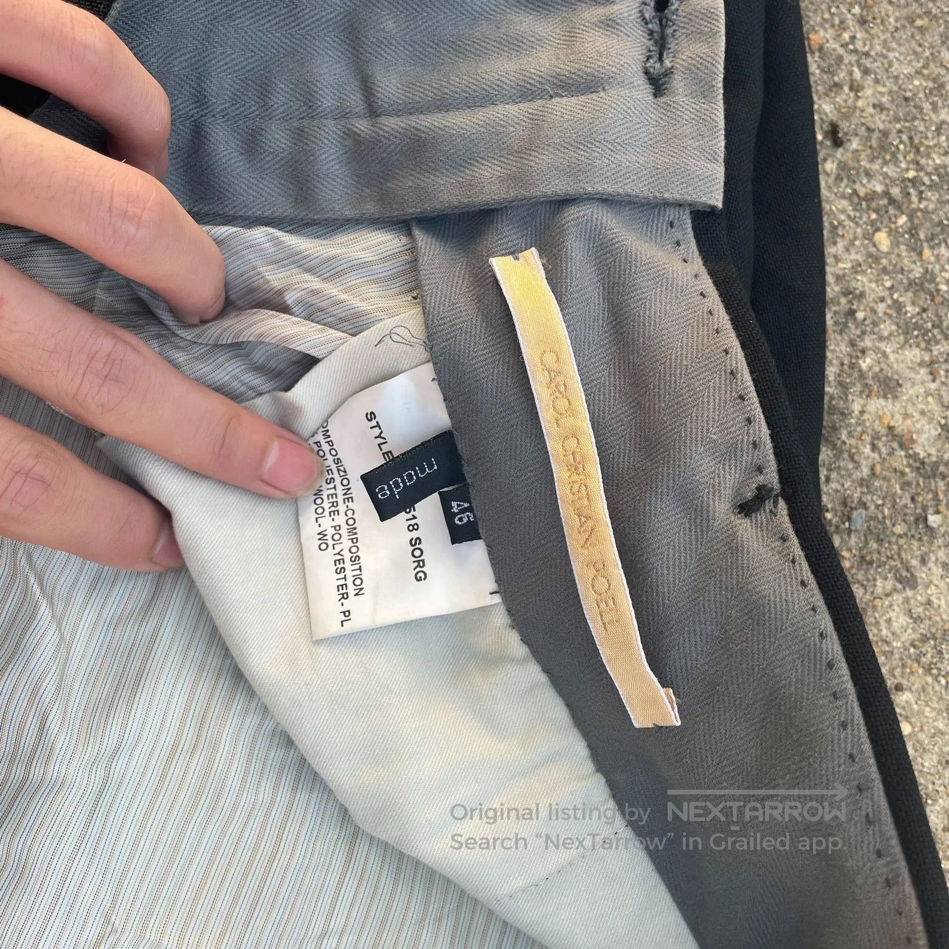 Carol Christian Poell Carol Christian Poell CCP Tornado OG Trousers. Size US 30 / EU 46 - 6 Thumbnail