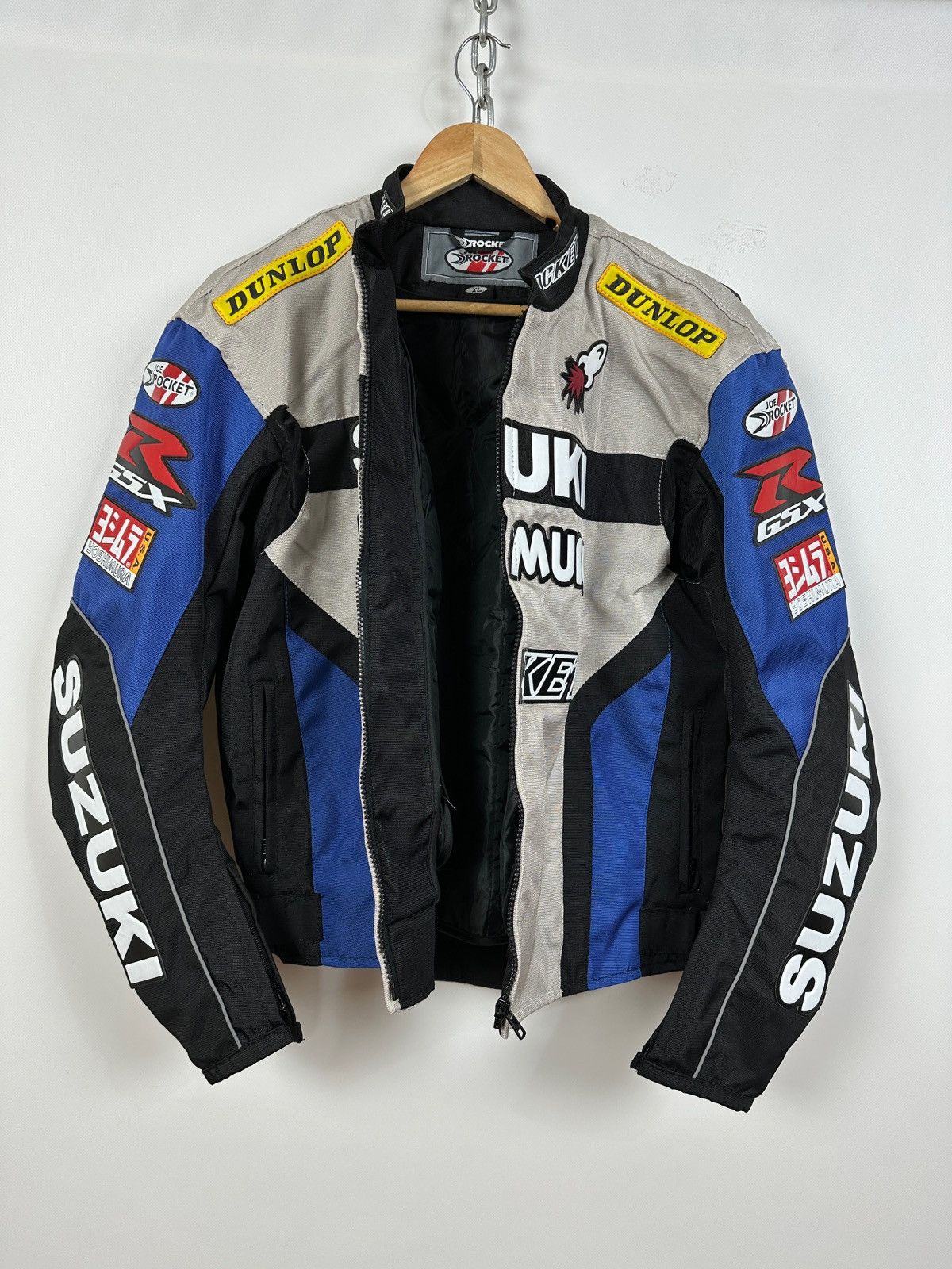 Formula 1 Vintage Suzuki Yoshi Mura Rocket Moto Racing Jacket Size US XL / EU 56 / 4 - 7 Thumbnail