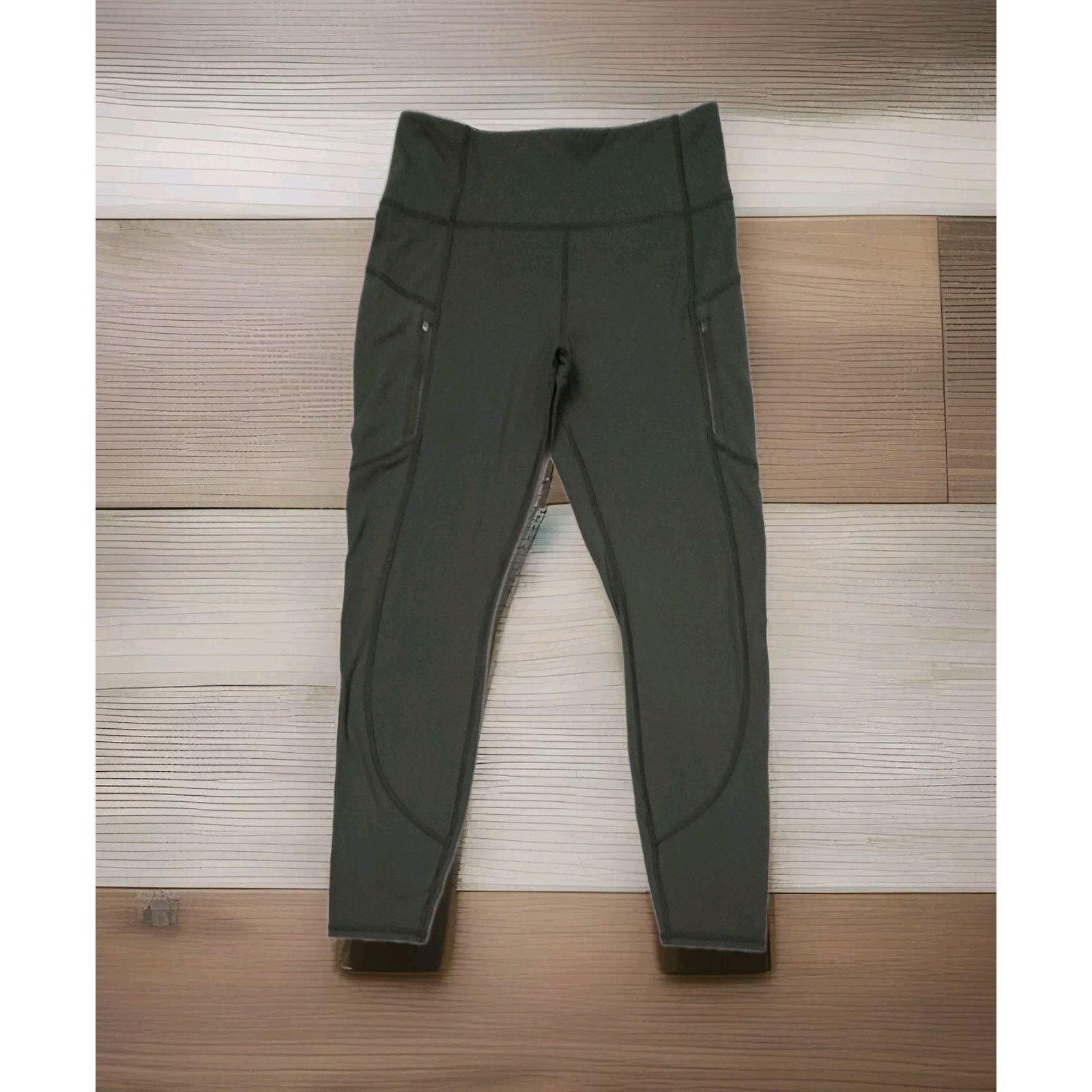 Athleta Athleta Rainier Tight Aspen Olive Green Pant Medium Ret $119 Size 28" / US 6 / IT 42 - 4 Thumbnail