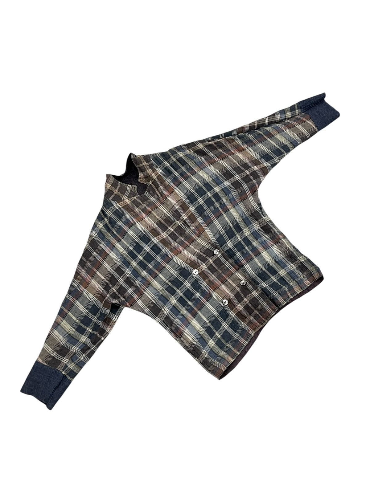 Issey Miyake 1980s Issey Miyake Reversible Double Breasted Jacket Size US L / EU 52-54 / 3 - 13 Thumbnail