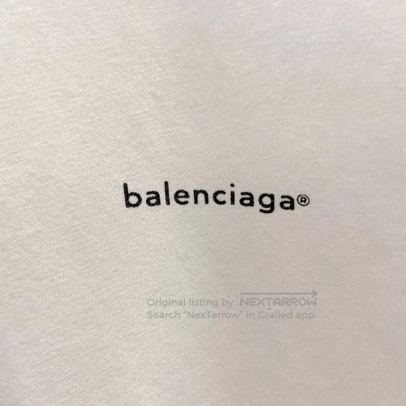 Balenciaga Balenciaga White T. Size US S / EU 44-46 / 1 - 4 Thumbnail