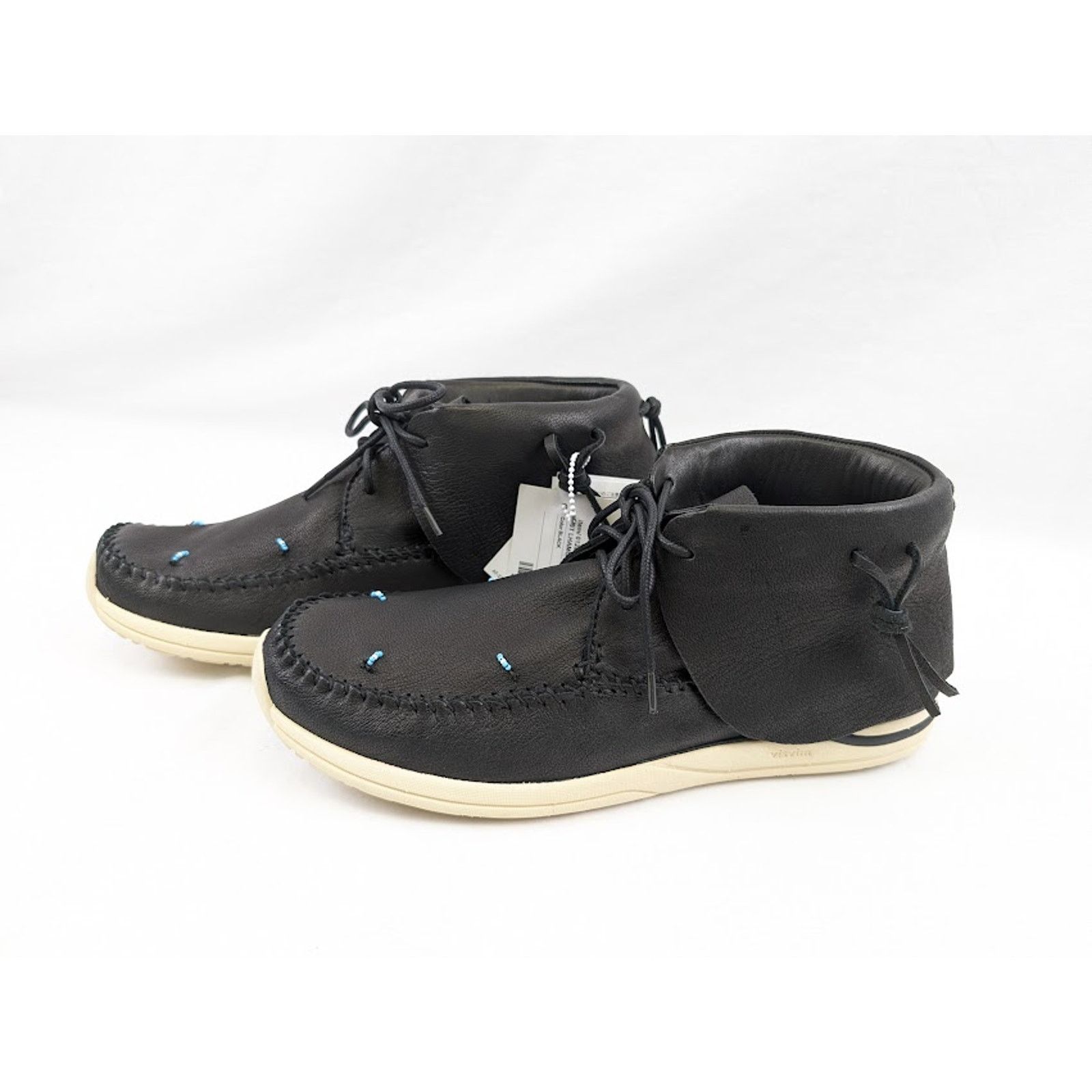 Visvim o1rshd1 Fbt Lhamo-Folk Shoes in Black Size US 11 / EU 44 - 17 Thumbnail