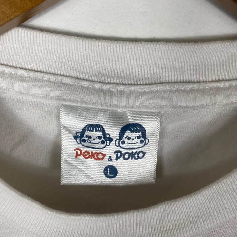 Japanese Brand PEKO & POKO Fujiya Company Iconic Mascots Long Sleeve Tee Size L / US 10 / IT 46 - 5 Thumbnail
