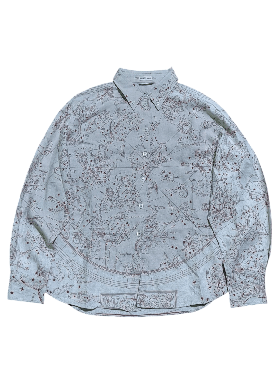 Hermes Hermes "Zodiac Greek mythology" Shirt by Maison Margiela Size US M / EU 48-50 / 2 - 1 Thumbnail