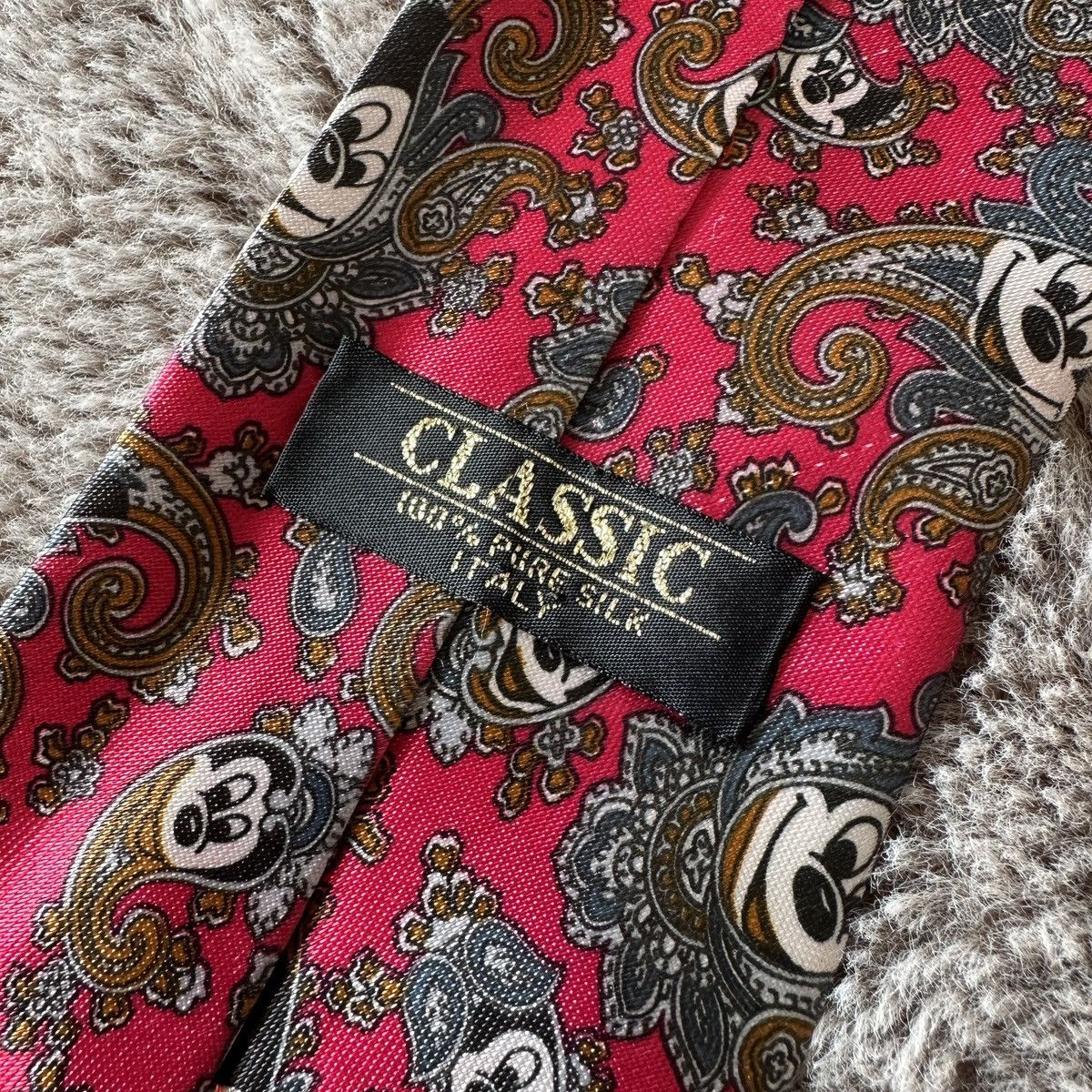 Disney Vintage Disney Mickey Mouse Silk Tie Size ONE SIZE - 4 Thumbnail