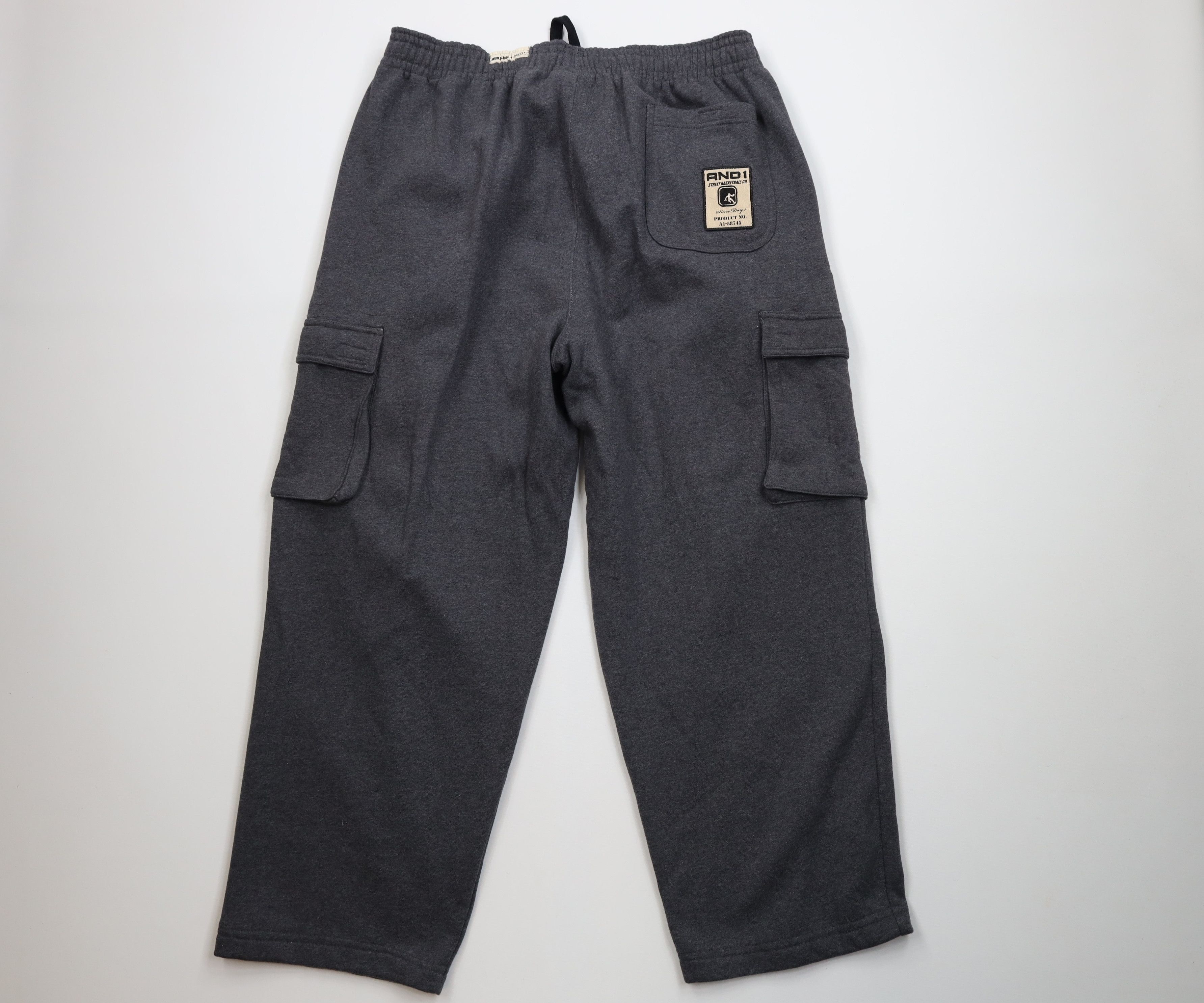 Vintage Vintage Y2K And1 And One Basketball Wide Leg Sweatpants Size US 38 / EU 54 - 9 Thumbnail