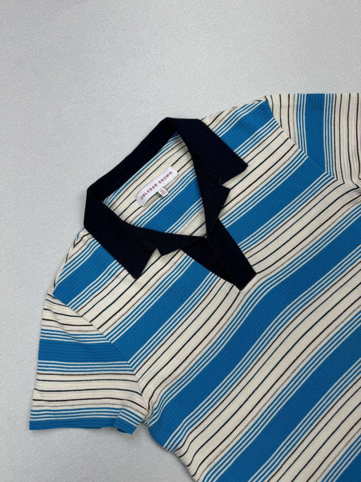 Orlebar Brown Men’s Orlebar Brown Polo T-Shirt size XS Size US XS / EU 42 / 0 - 2 Thumbnail