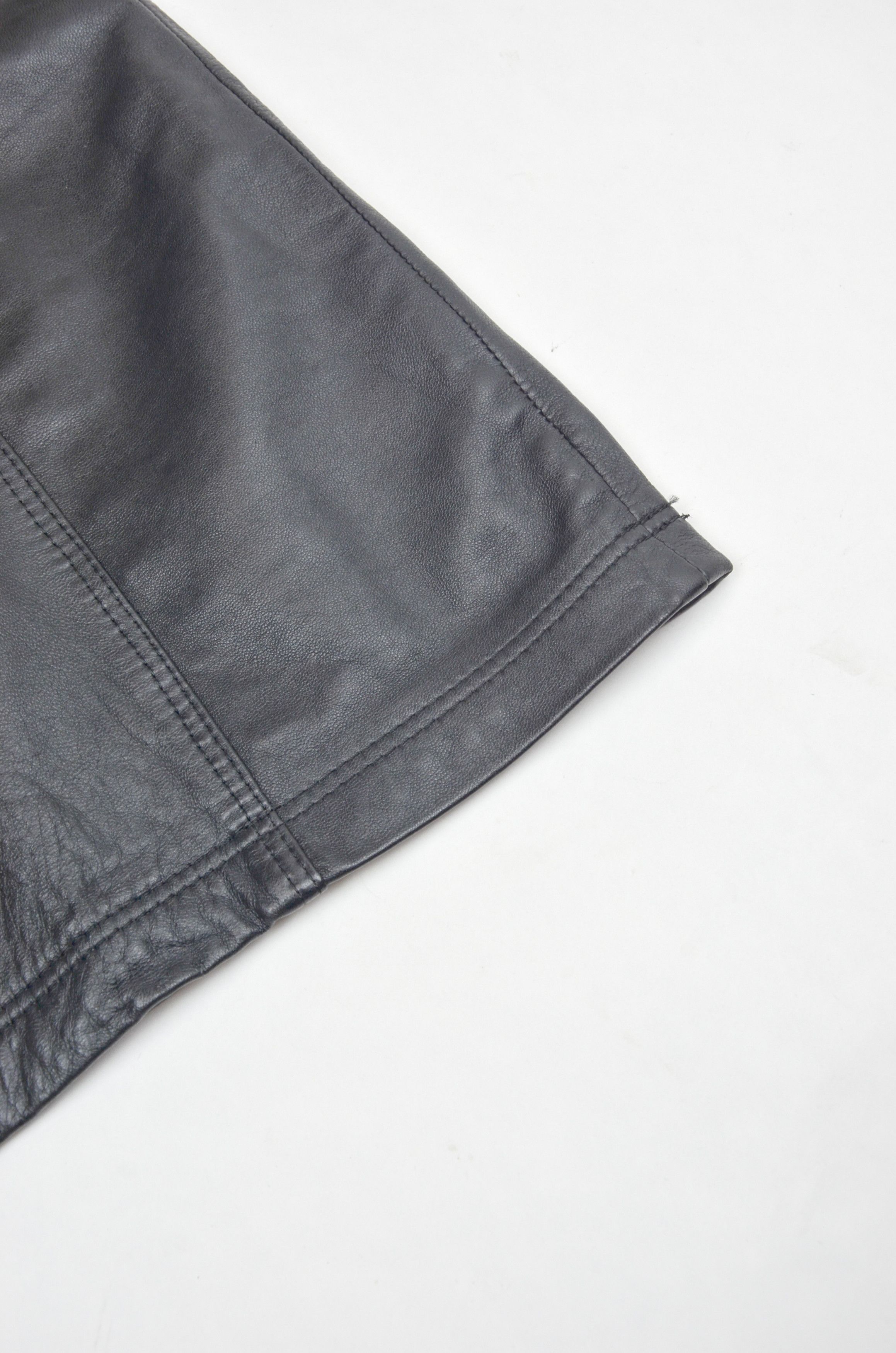 Versace × Versus Versace VERSUS VERSACE Rare Leather Mini Dress - S Size S / US 4 / IT 40 - 9 Thumbnail