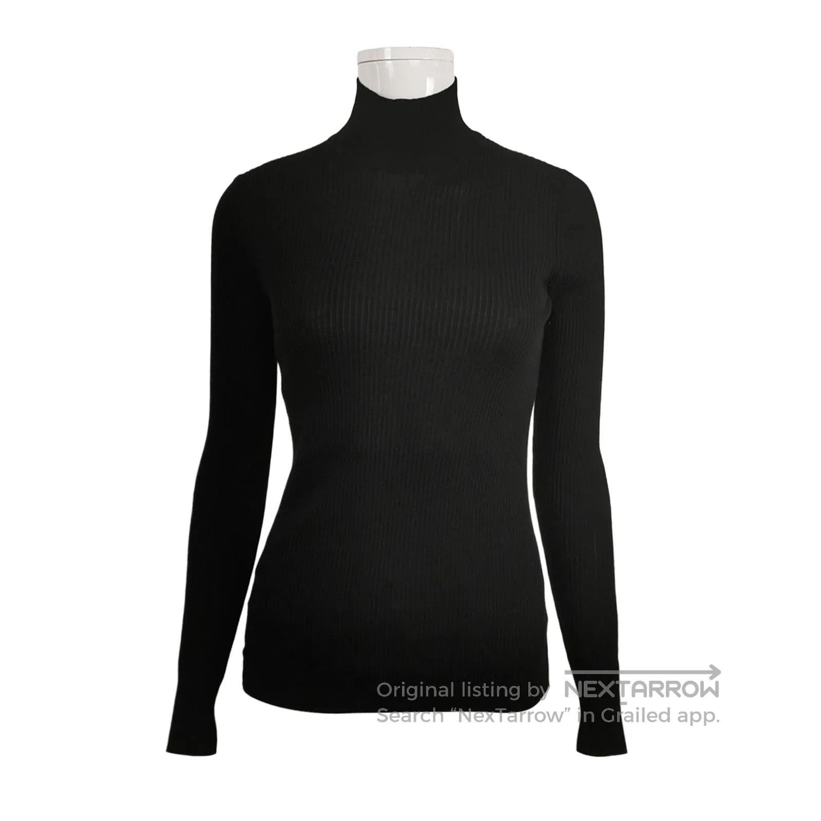 Prada Prada Black Wool Turtleneck Sweater . Size S / US 4 / IT 40 - 1 Thumbnail