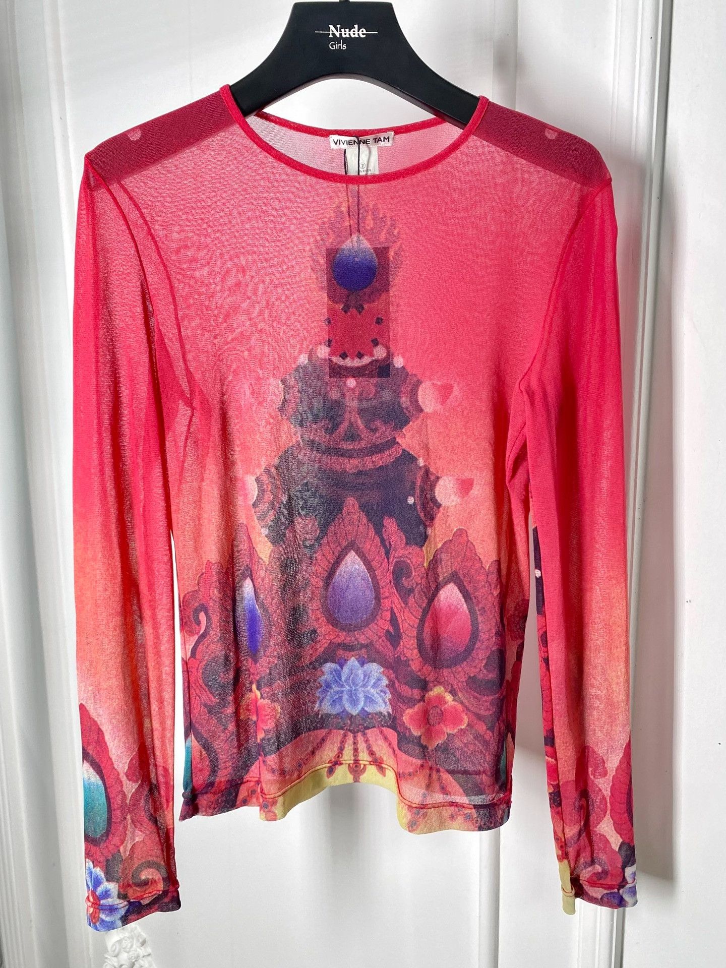 Vivienne Tam Vivienne Tam Sheer Mesh Top Size M / US 6-8 / IT 42-44 - 1 Thumbnail