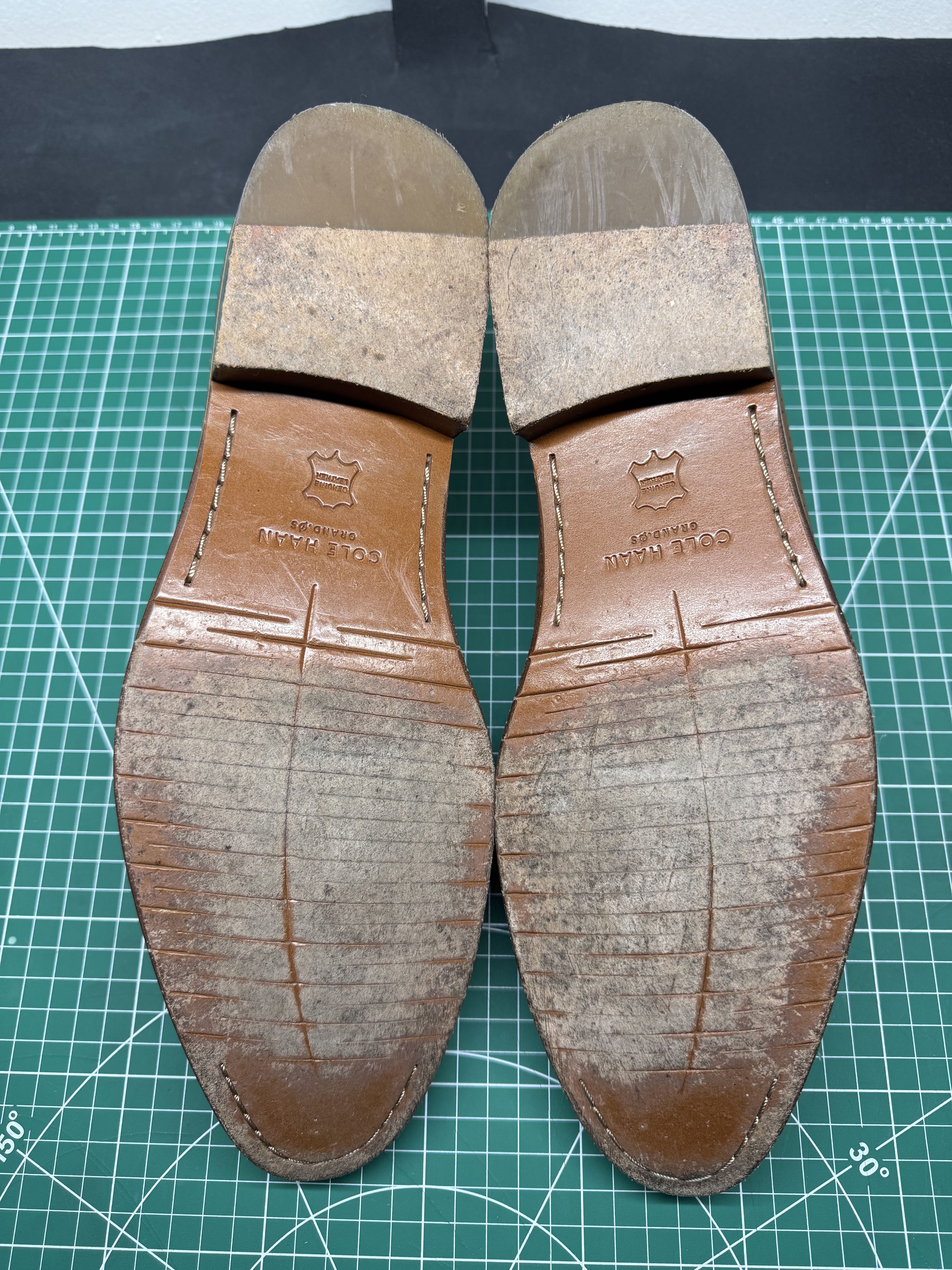 Cole Haan Men's Washington Grand Laser Wingtip Oxfords Size US 10.5 / EU 43-44 - 4 Thumbnail