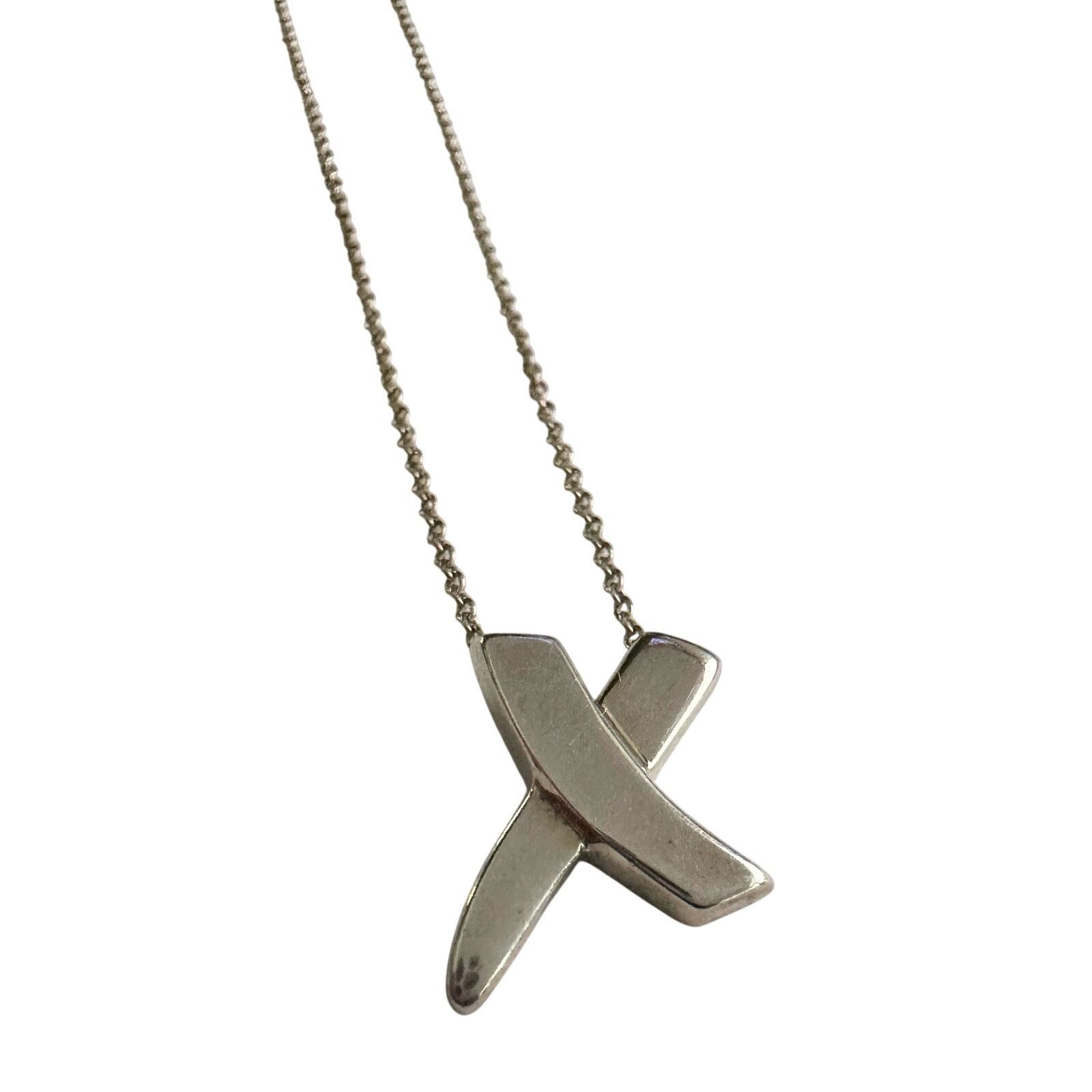 Tiffany & Co. Tiffany & Co. Paloma Picasso Graffiti X Necklace Sterling Size ONE SIZE - 14 Thumbnail