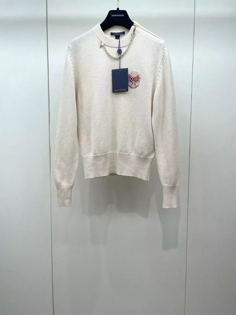 Louis Vuitton Louis Vuitton Chain Knit Cashmere Sweater- DMC Size US XS / EU 42 / 0 - 1 Thumbnail