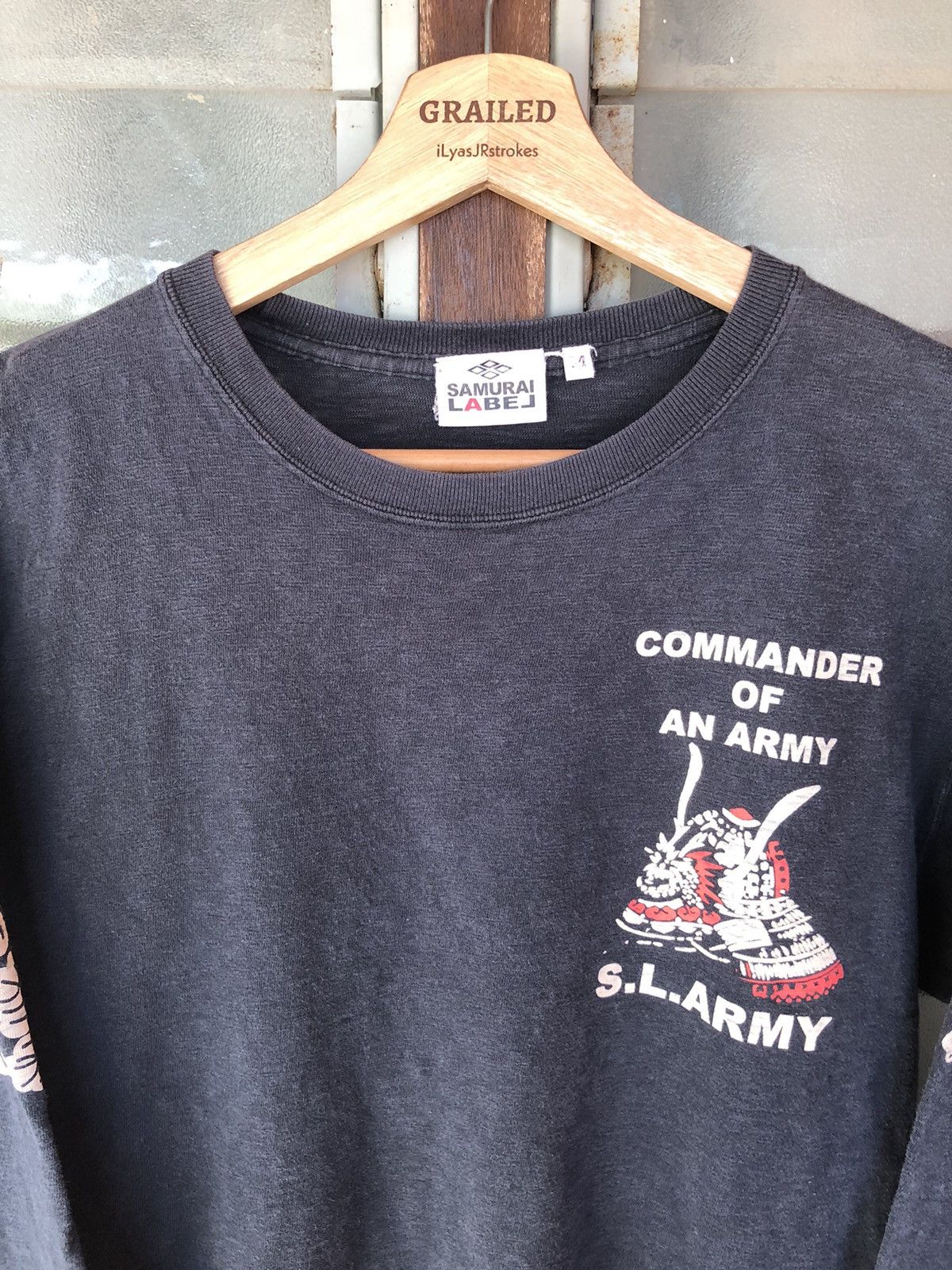 Japanese Brand Vintage Samurai Label Commander Of An Army Japan Shirt Tee Size US M / EU 48-50 / 2 - 4 Thumbnail