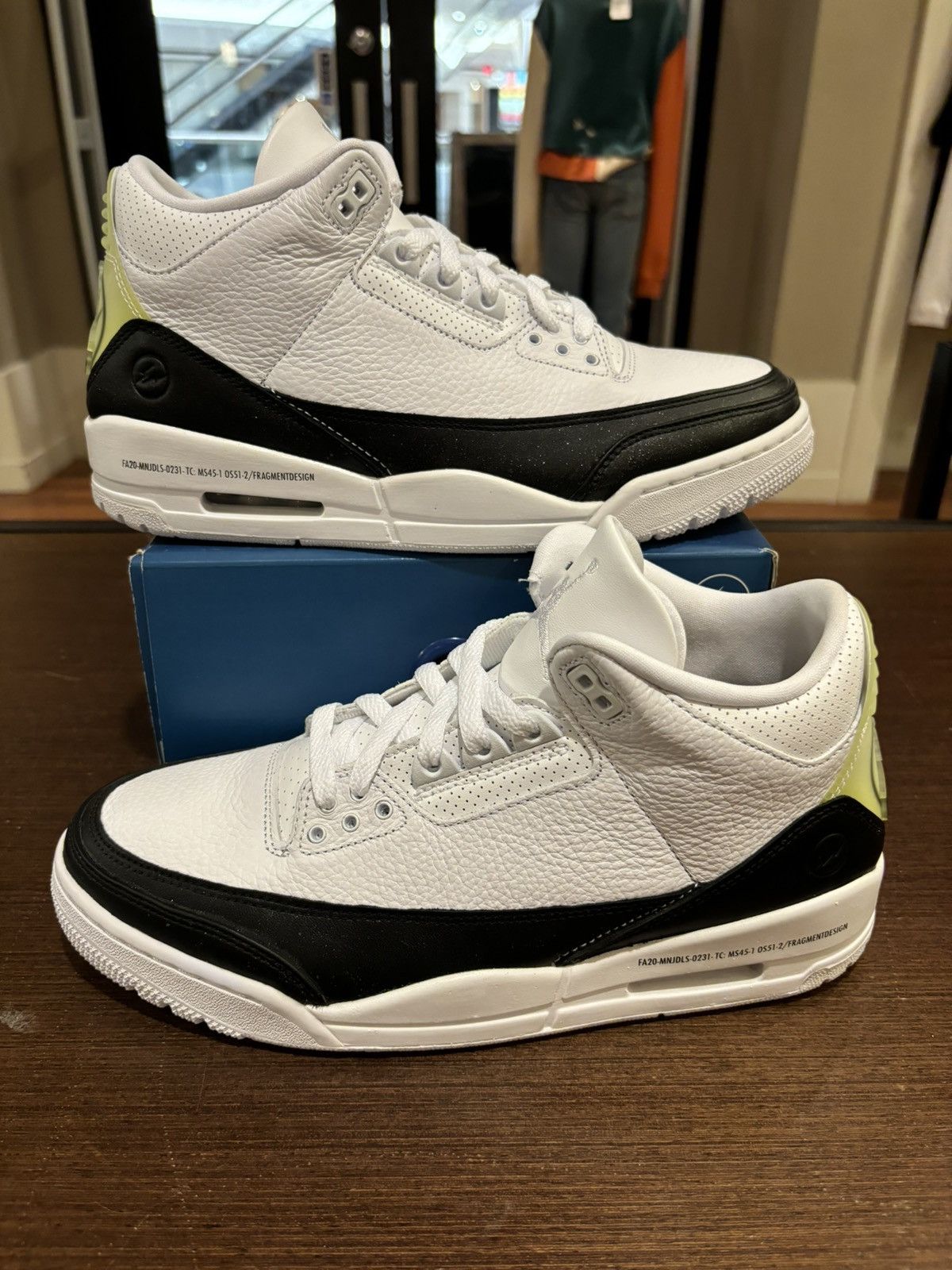 Fragment Jordan 3s White And Black Jordan Retro 'Fragment'